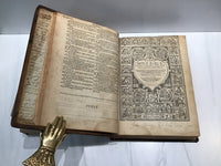 1599 Quarto Illustrated Geneva Bible - Image 4