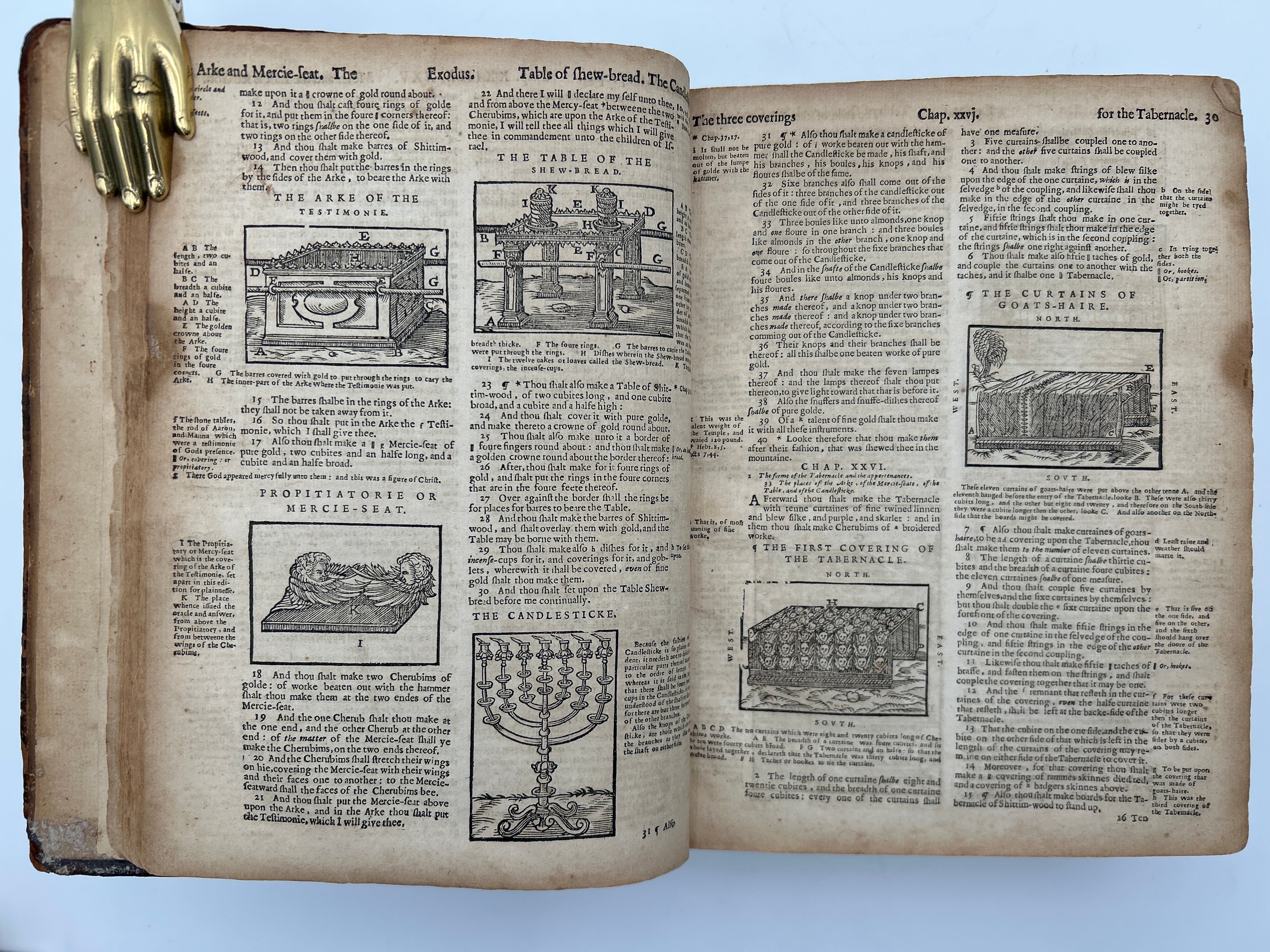 1599 Quarto Illustrated Geneva Bible - Image 6