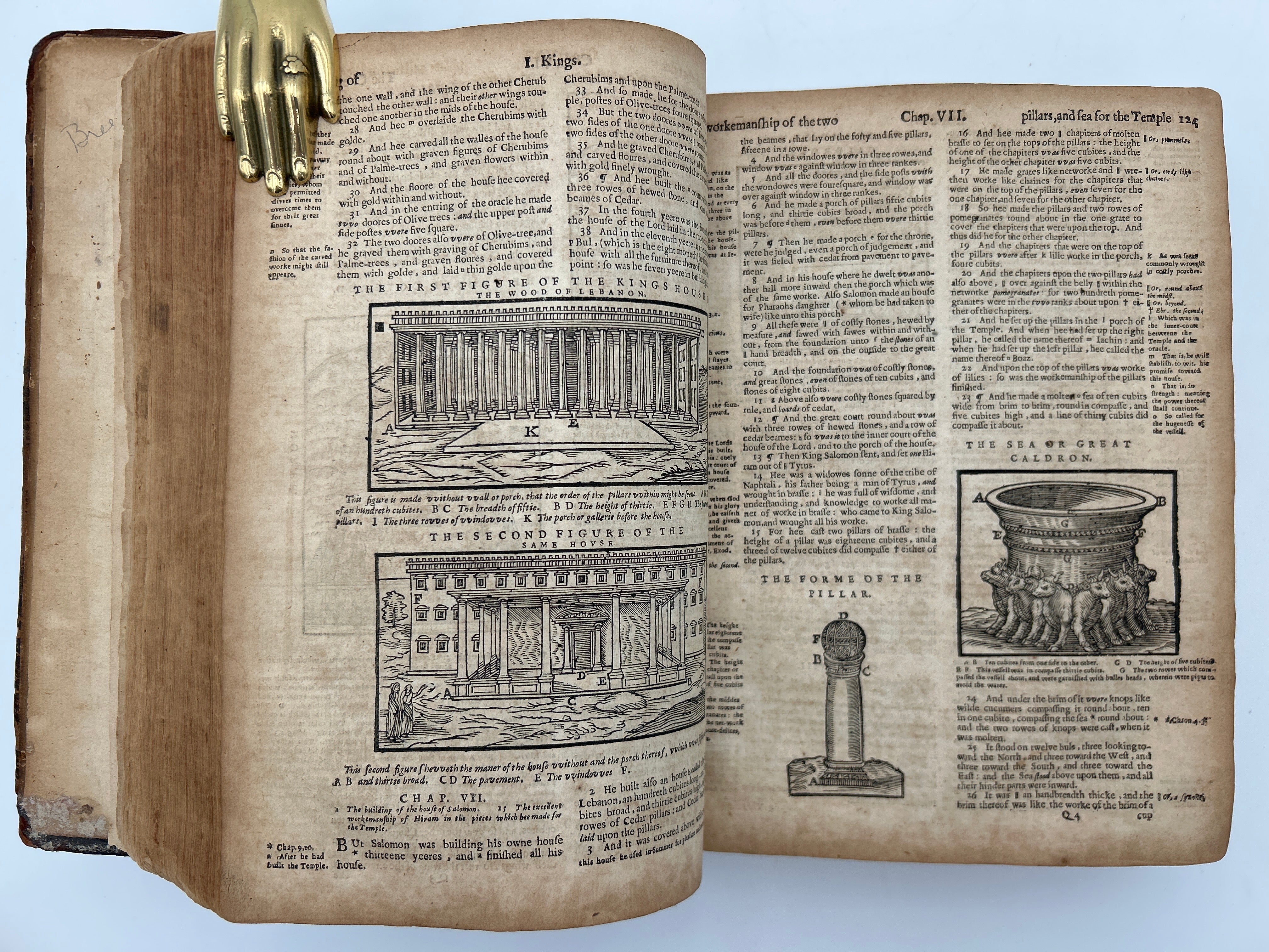 1599 Quarto Illustrated Geneva Bible - Image 7