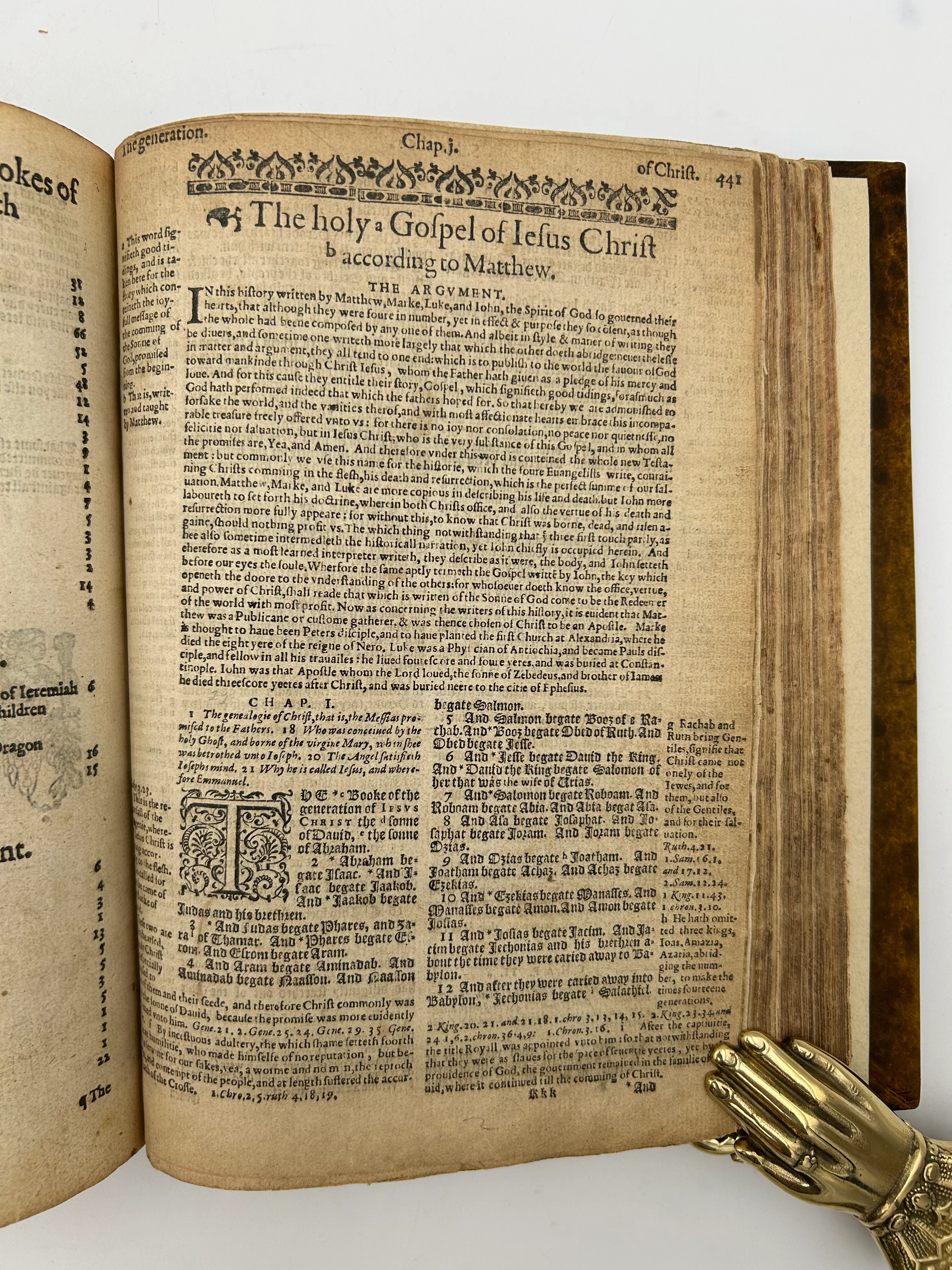 Geneva Bible 1605 - Image 5