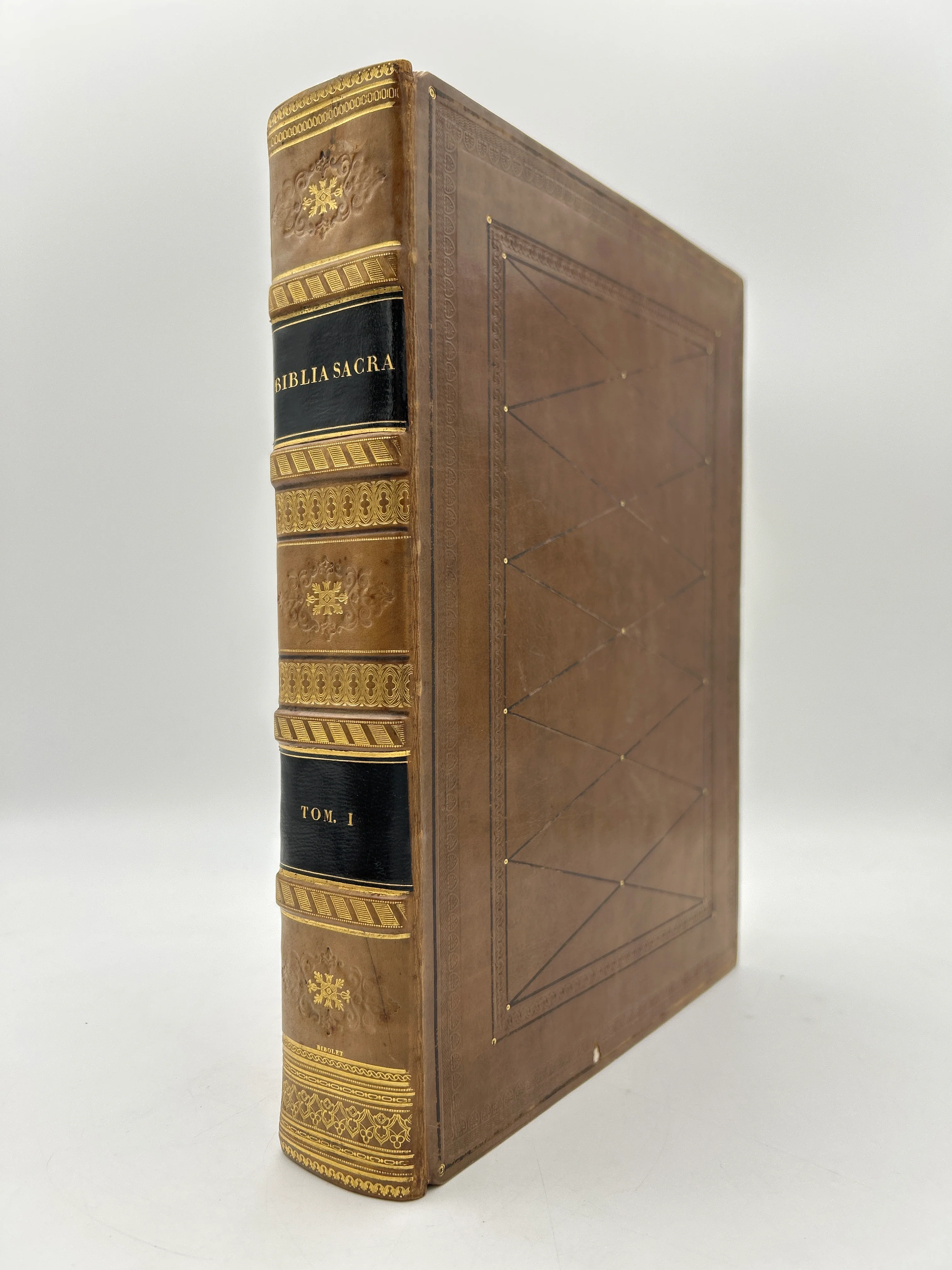 Latin Vulgate Bible 1785 in Two Volumes - Image 2