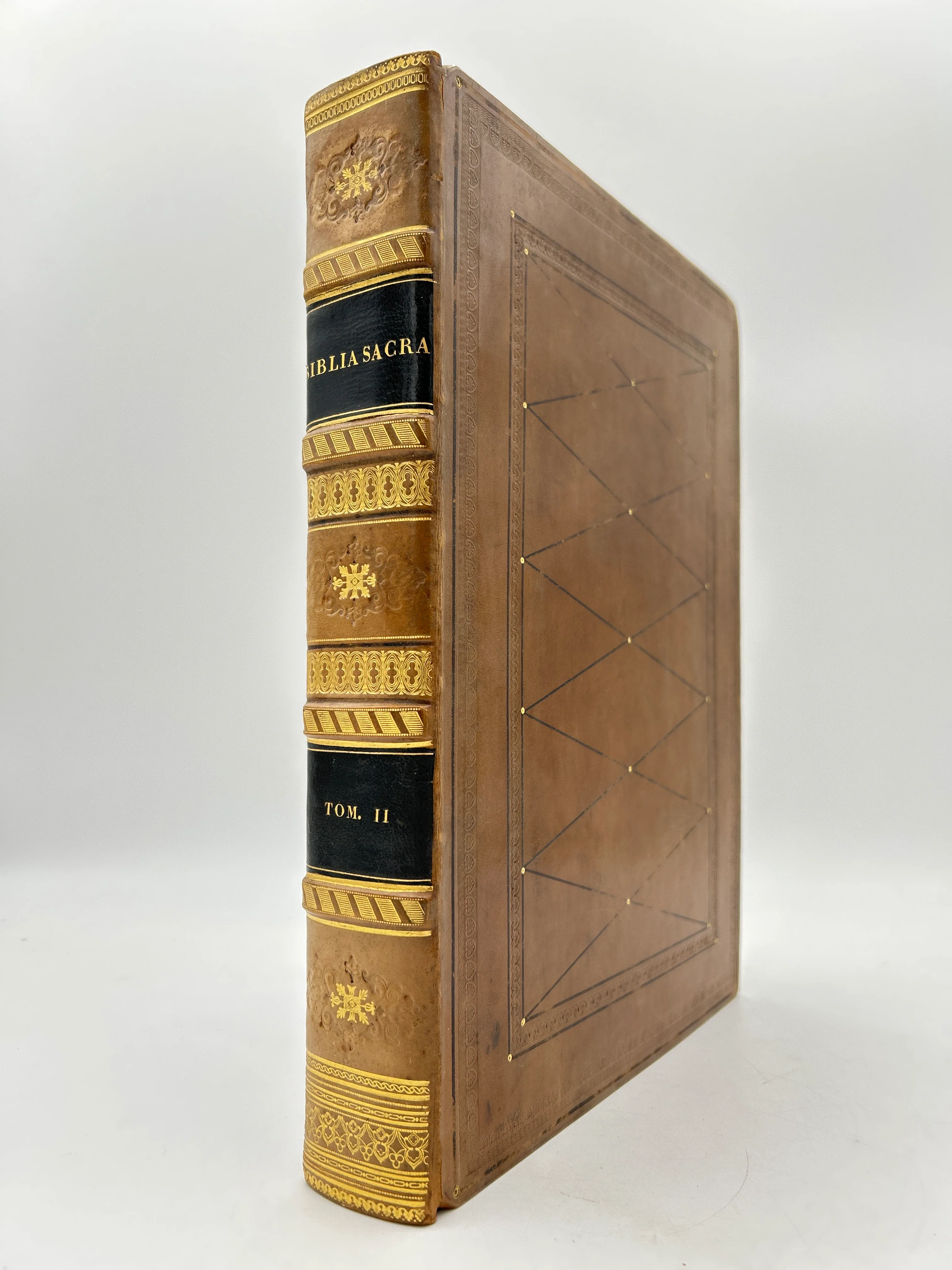 Latin Vulgate Bible 1785 in Two Volumes - Image 5