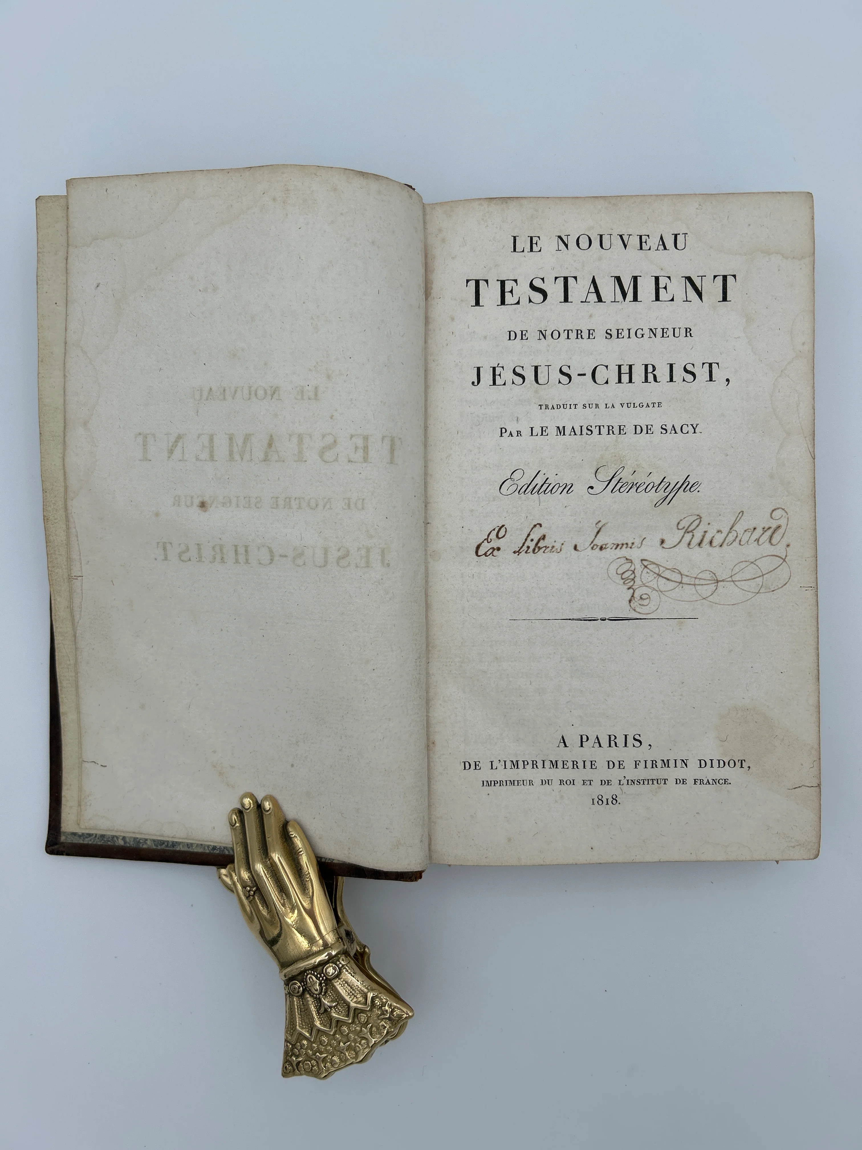 Le Nouveau Testament 1818 - Image 4