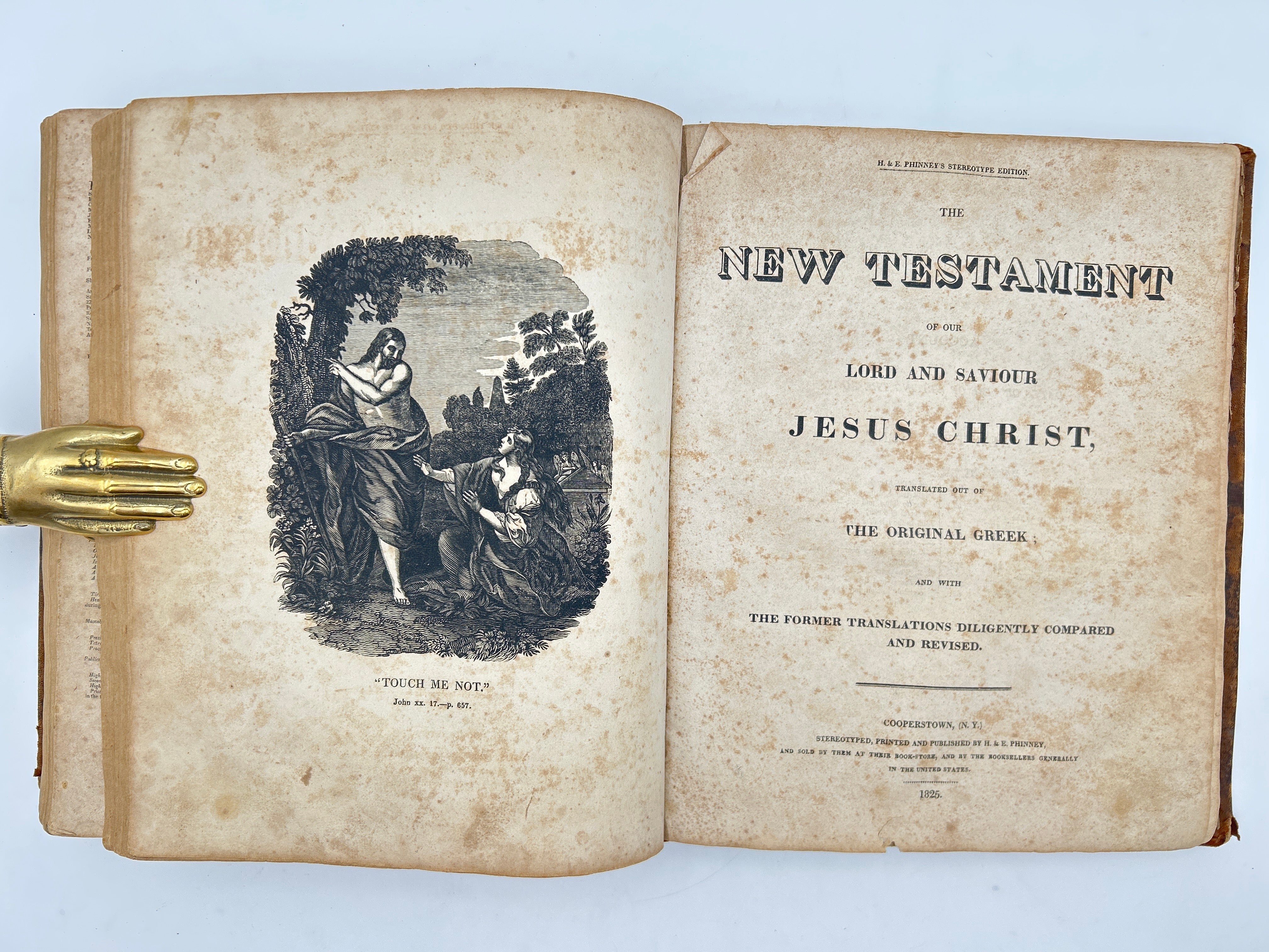 Cooperstown Bible 1825 - Image 6