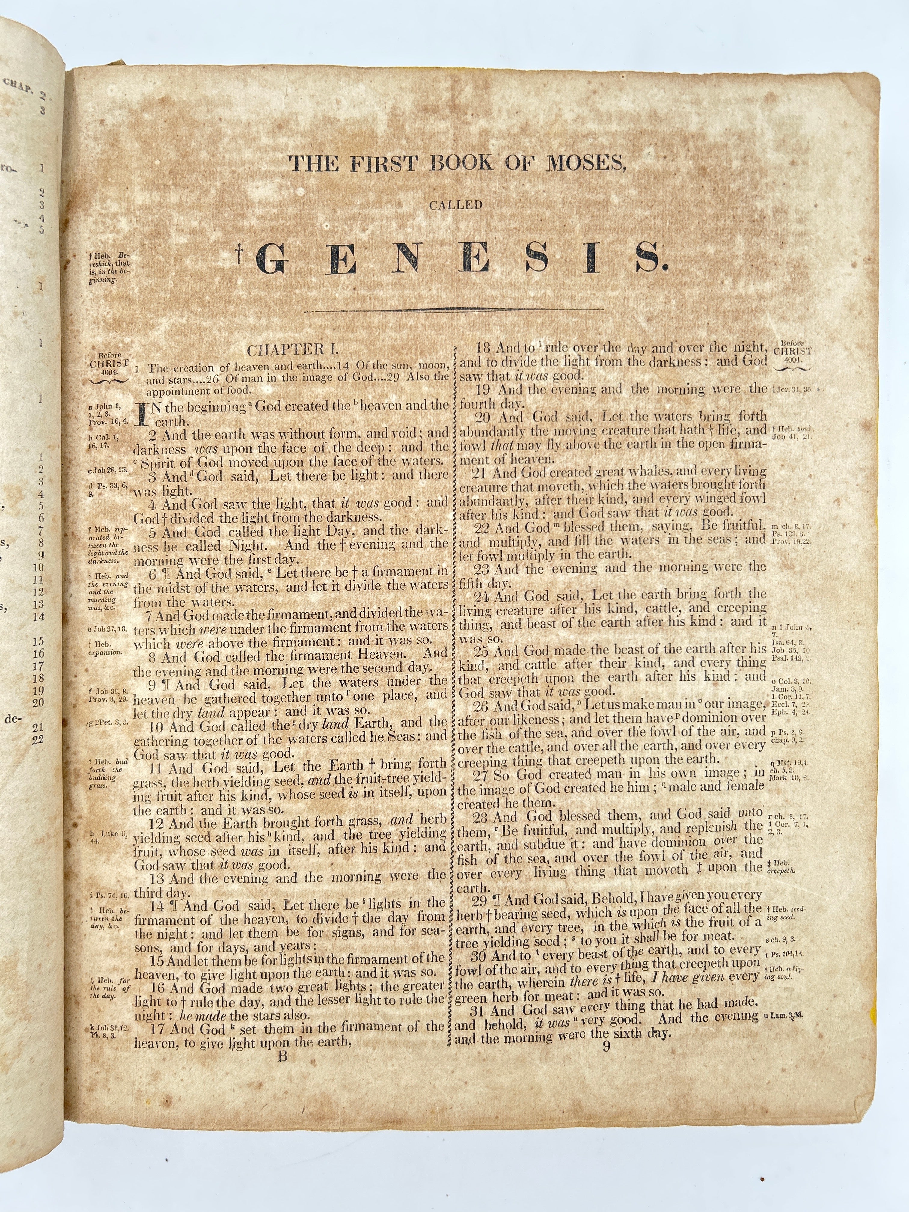 Cooperstown Bible 1827 - Image 3