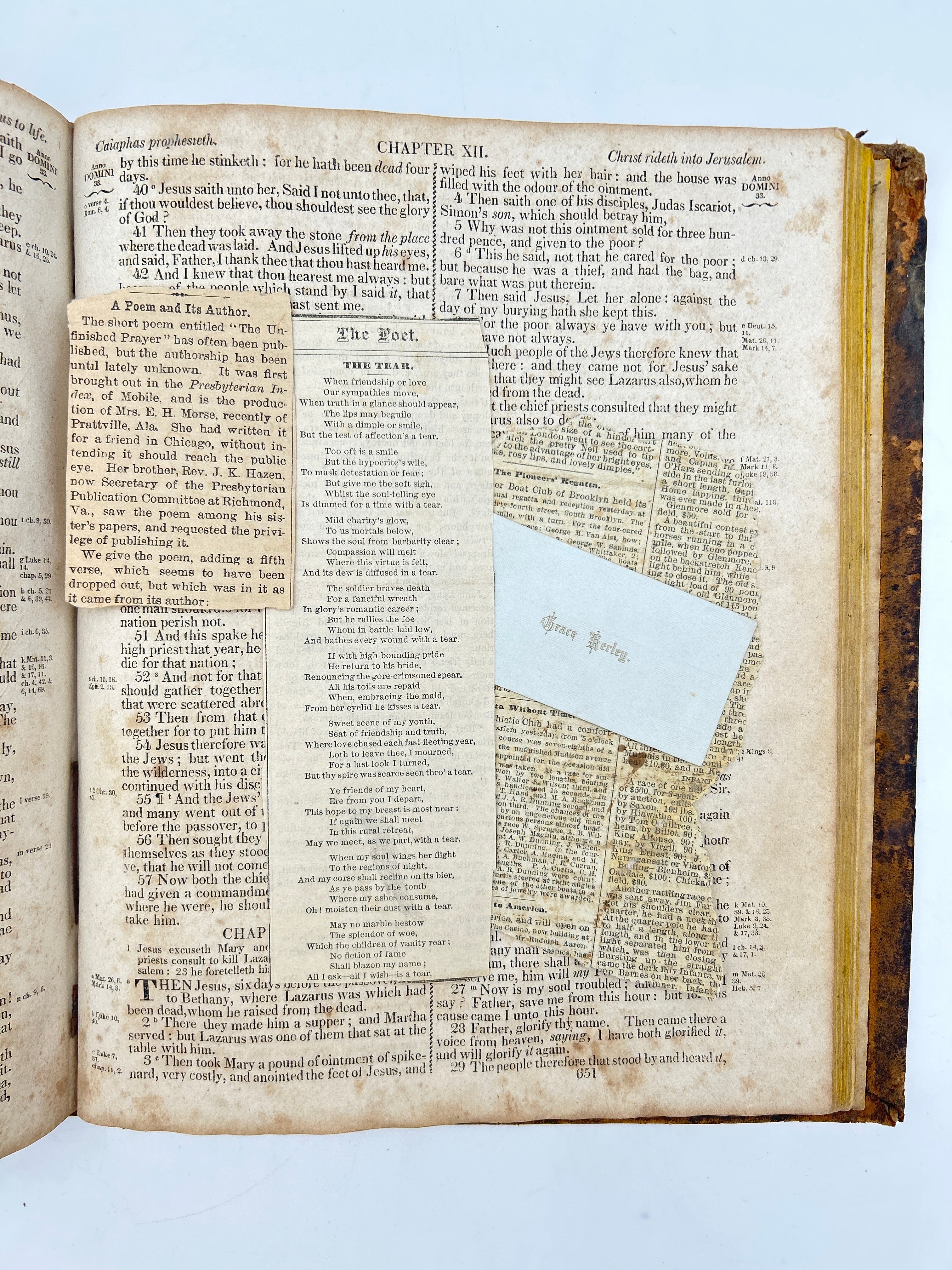 Cooperstown Bible 1827 - Image 5