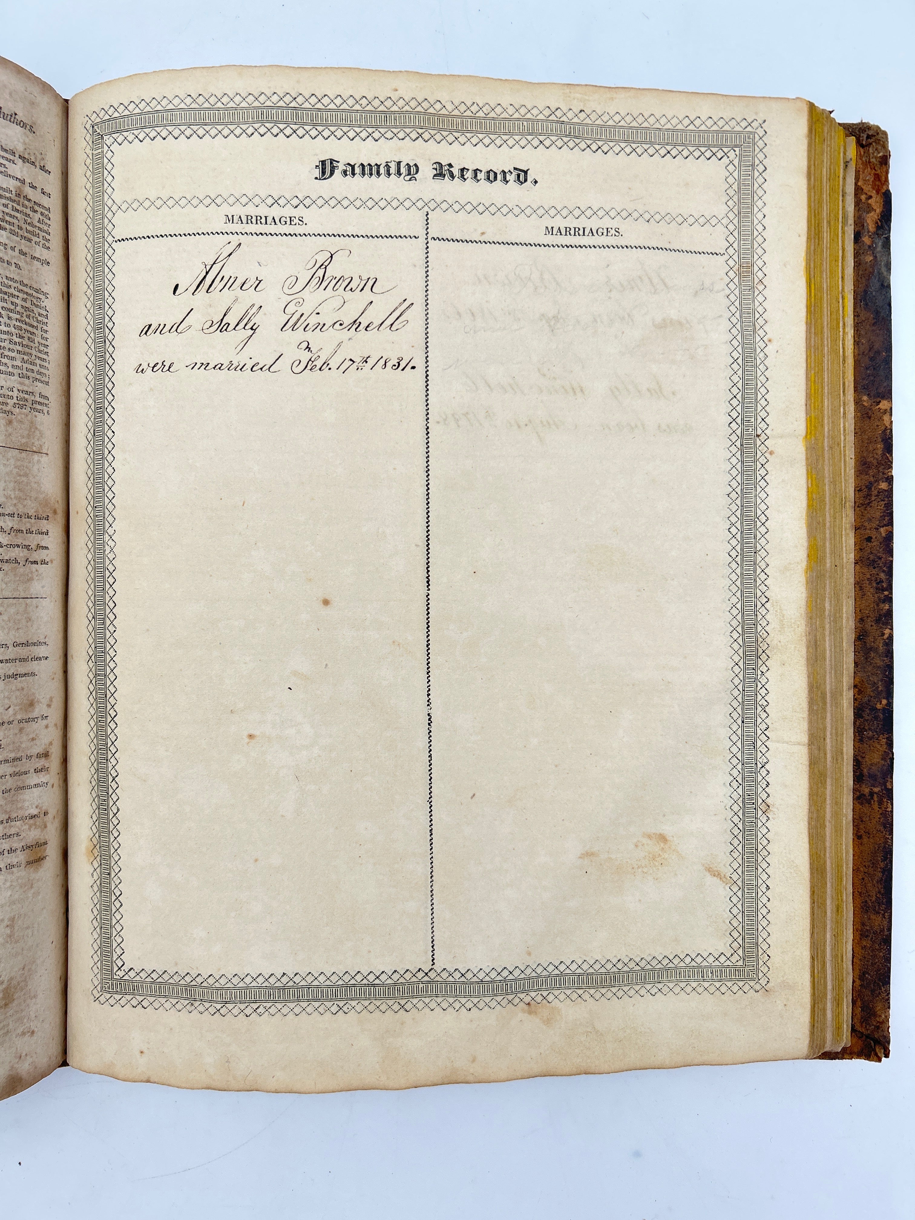 Cooperstown Bible 1827 - Image 6