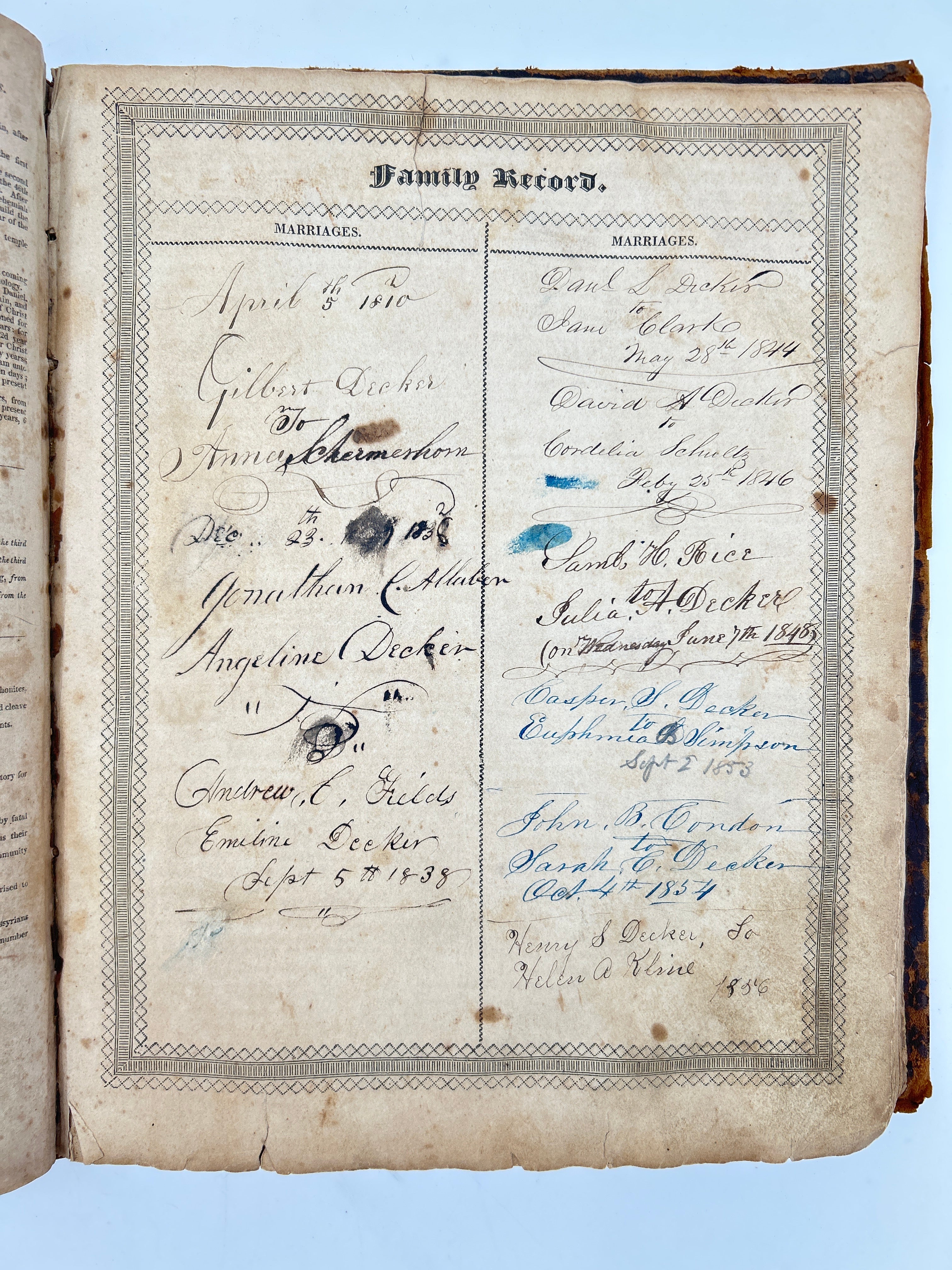 Cooperstown Bible 1828 - Image 7