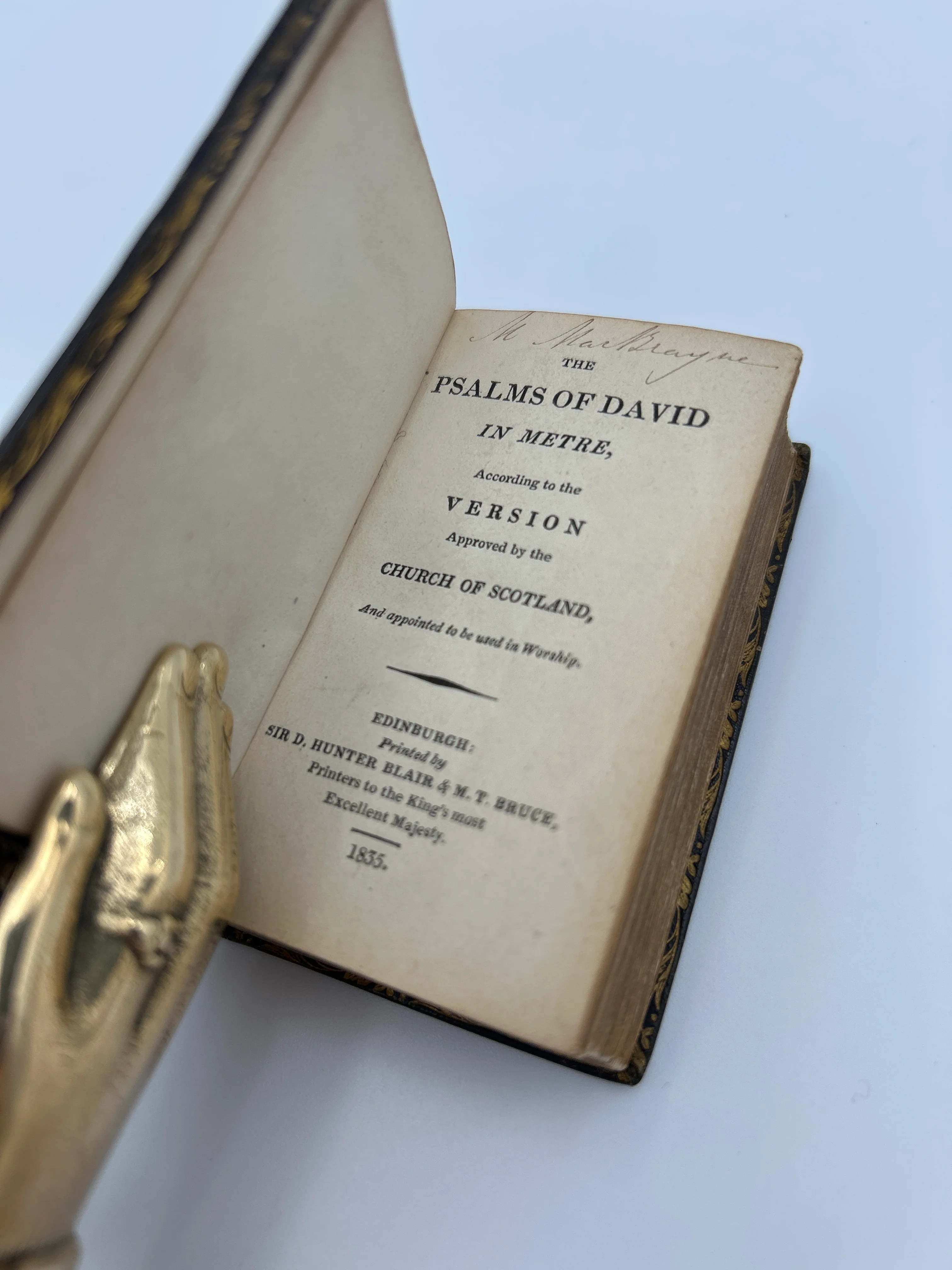 Book of Psalms 1835 - Image 3