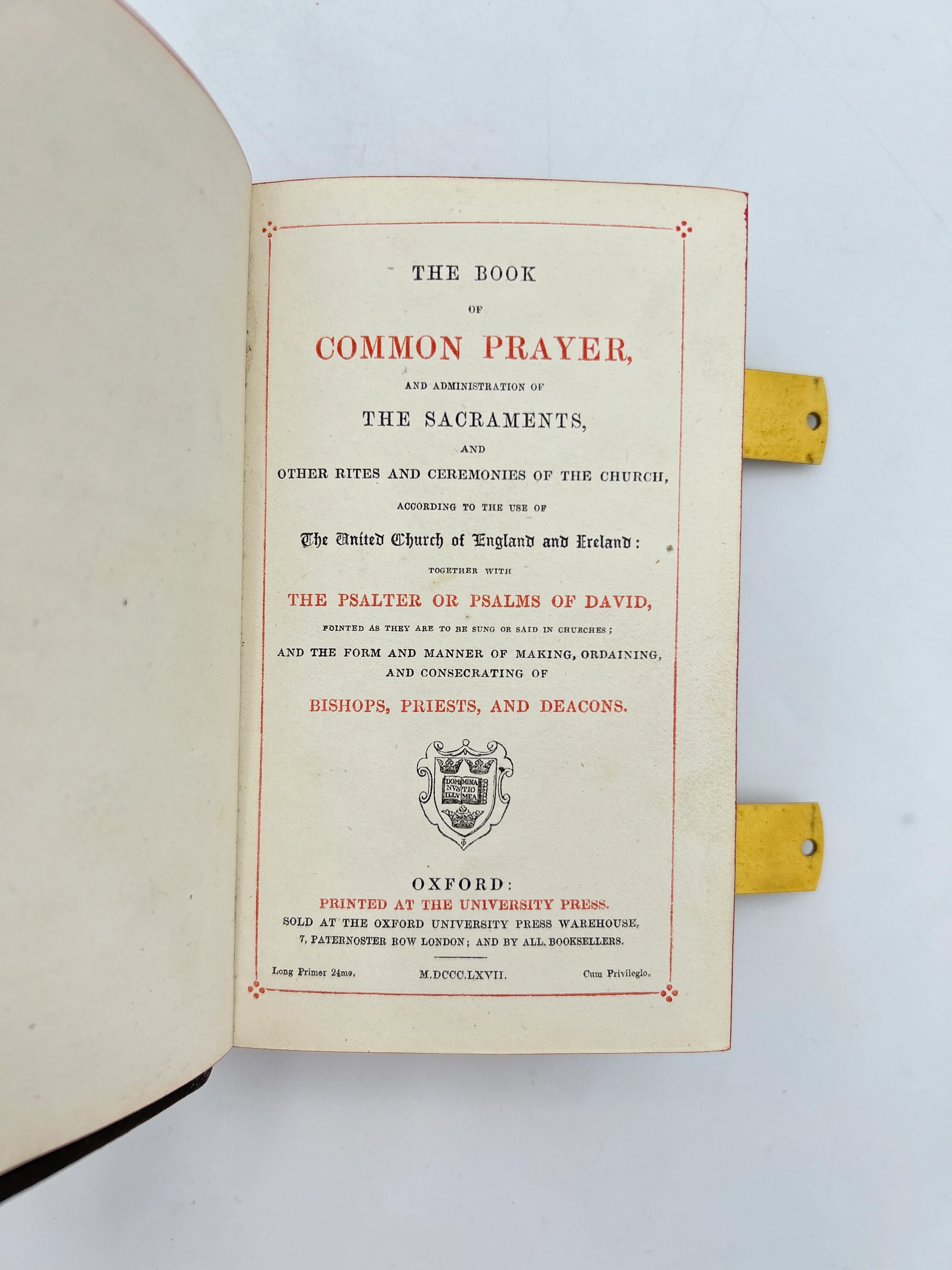 The Book of Common Prayer (1867) - Image 4