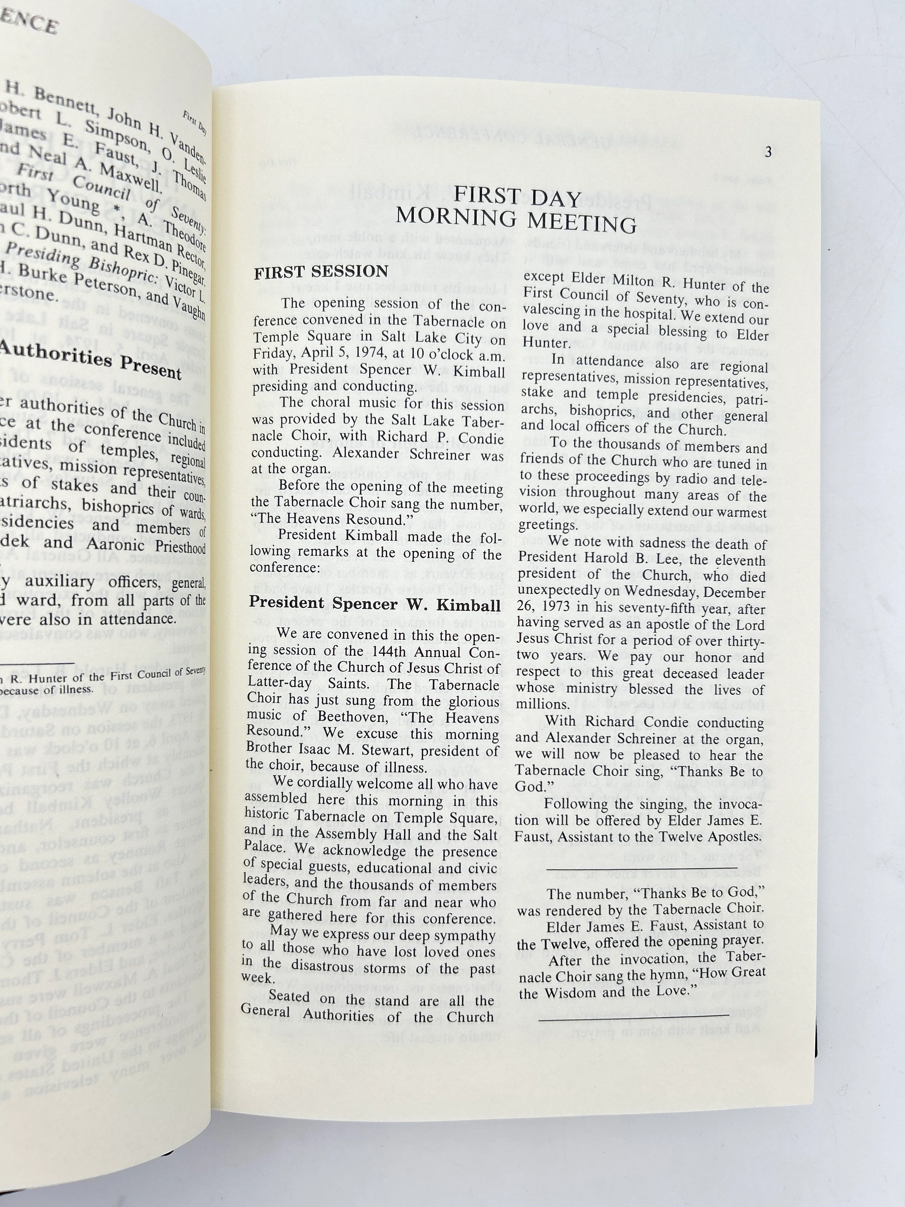 General Conference Reports 1974 - Image 5