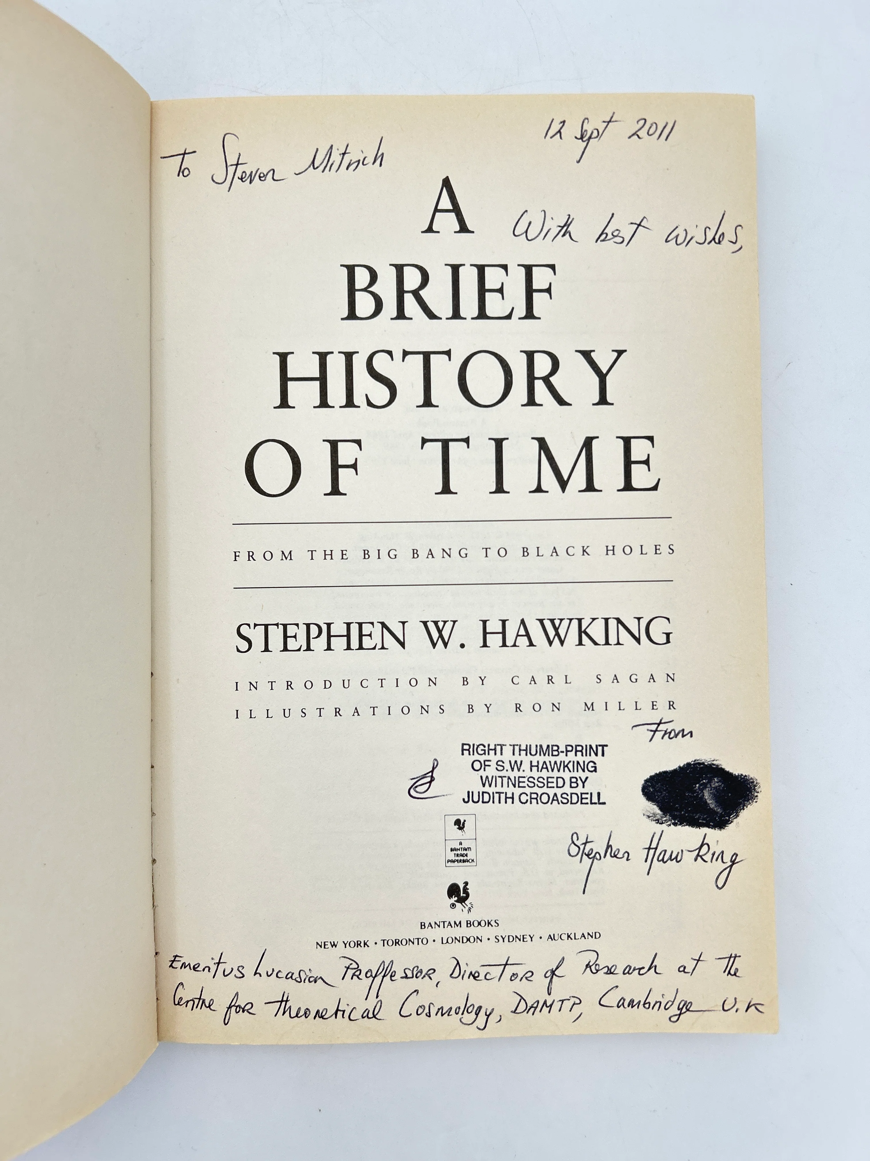 A Brief History of Time: From the Big Bang to Black Holes - Image 2