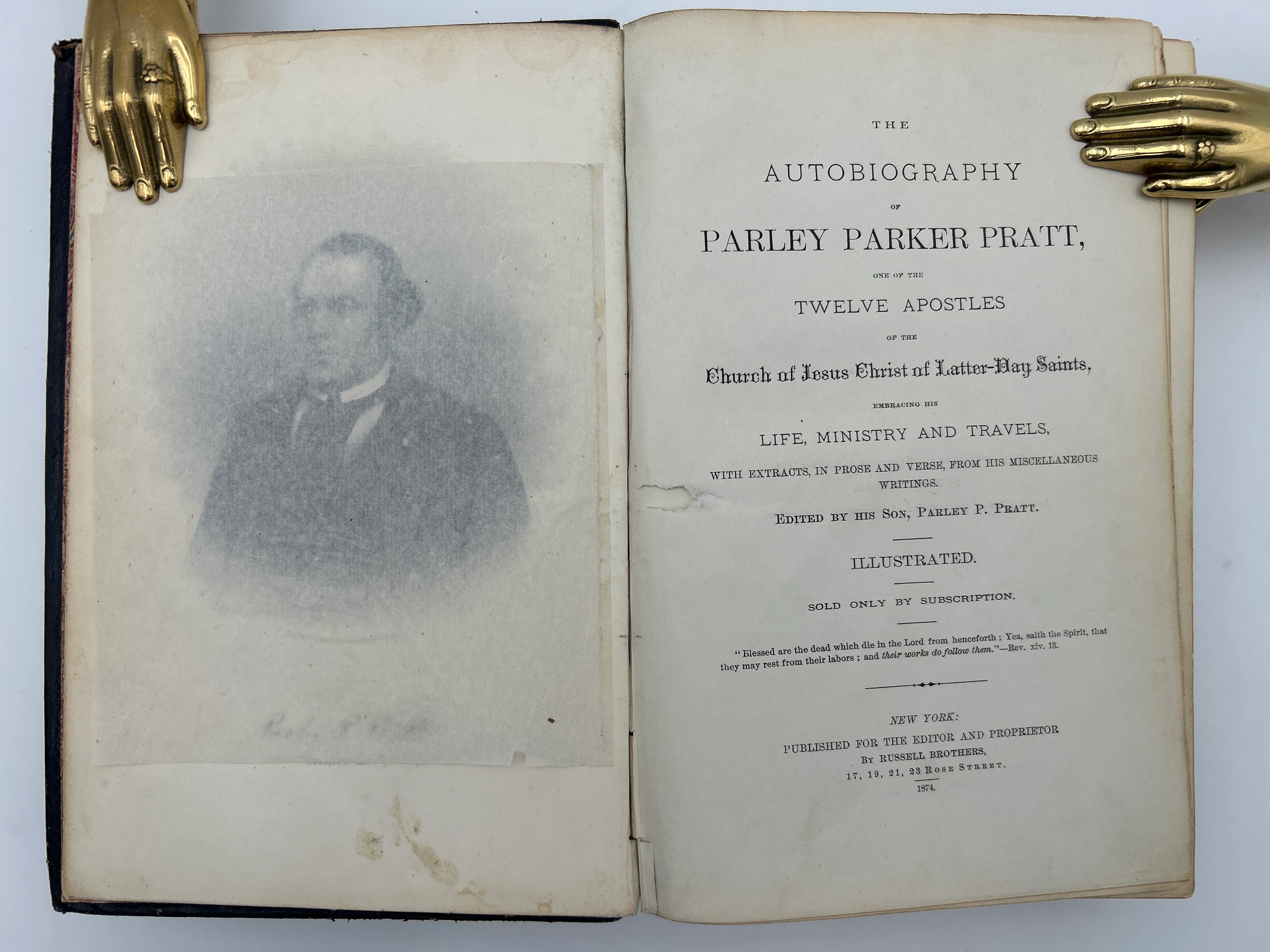Autobiography of Parley Parker Pratt - Image 4