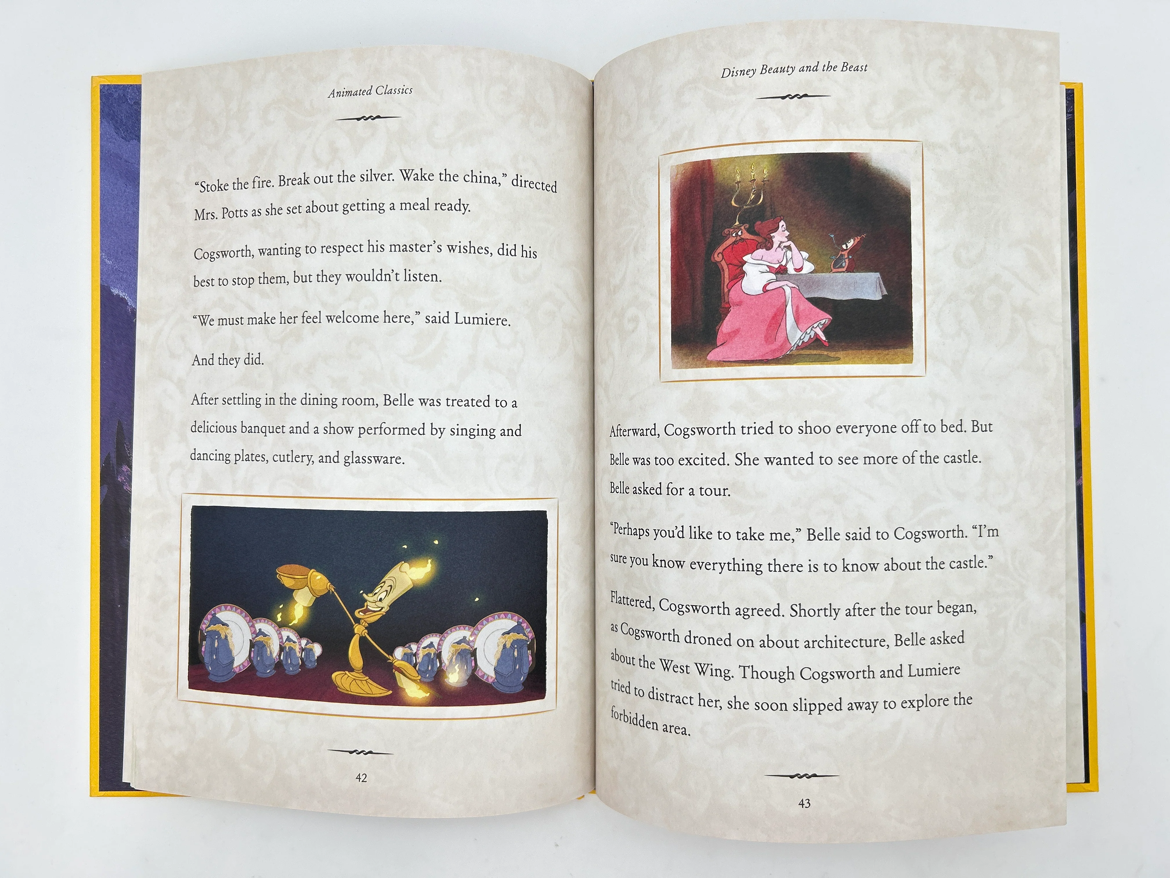 Beauty and the Beast Disney Animated Classics Reprint - Image 2