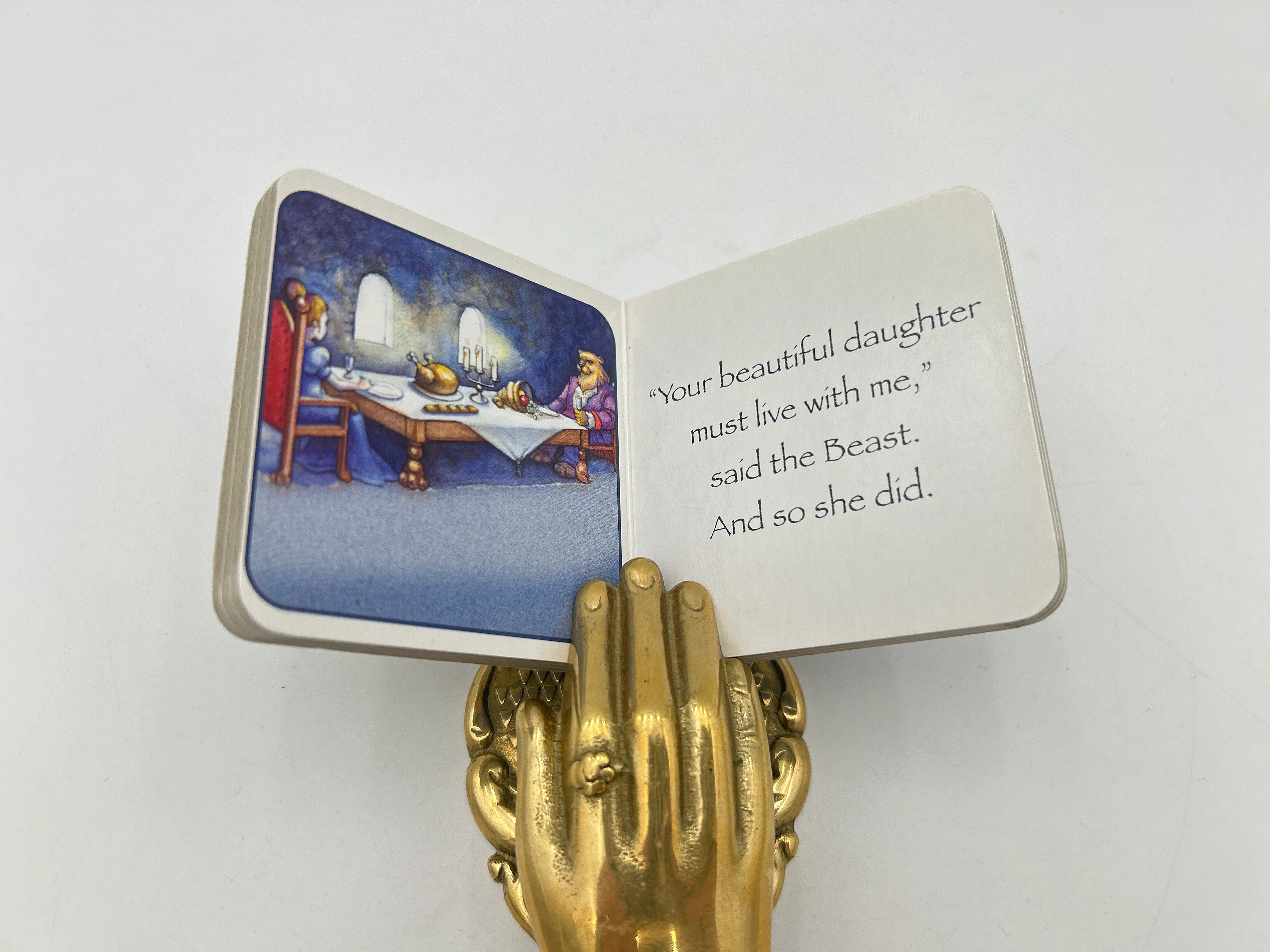 Beauty and the Beast Miniature Board Book - Image 2
