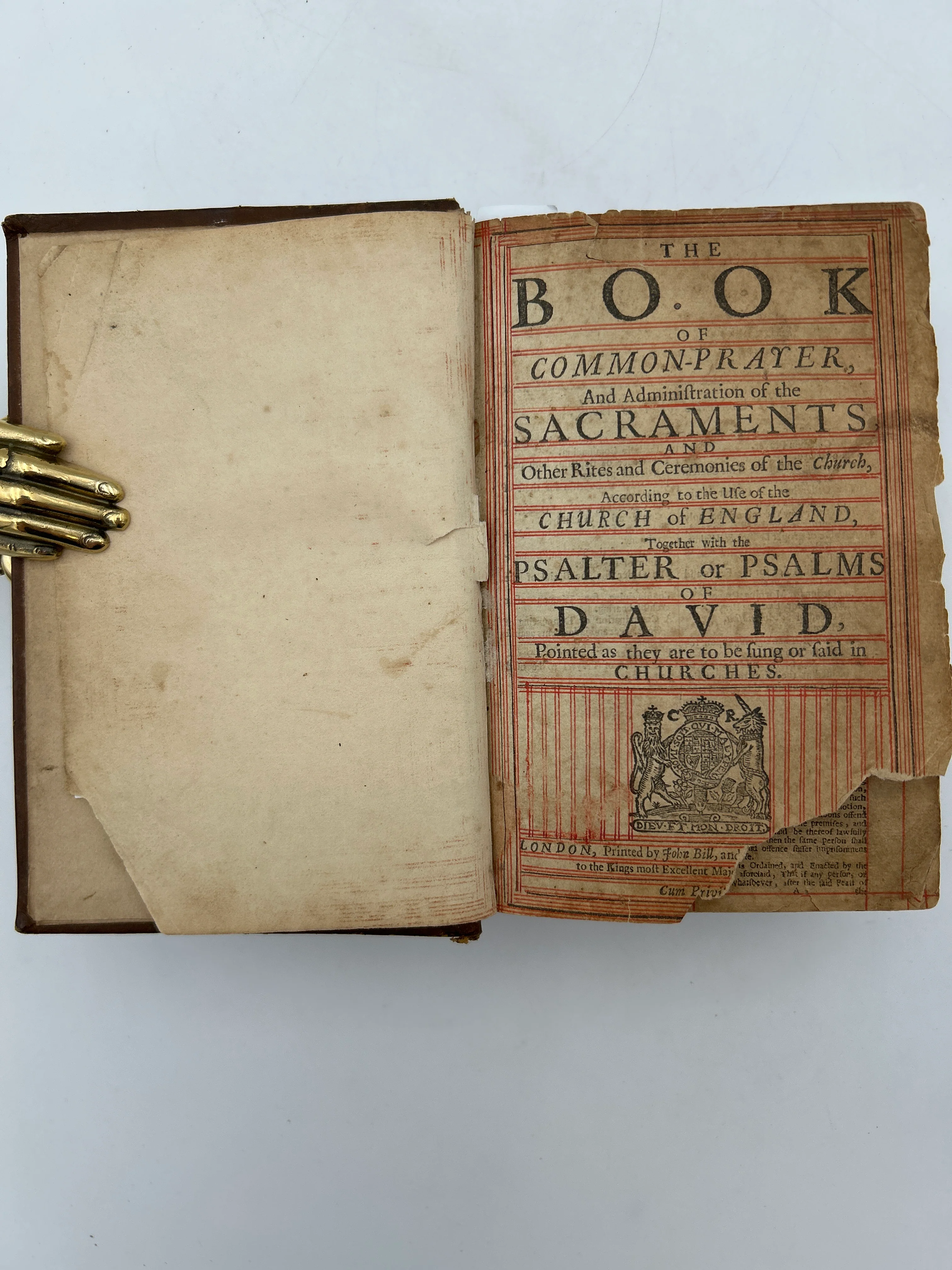 Holy Bible and Book of Common Prayer 1682 - Image 3