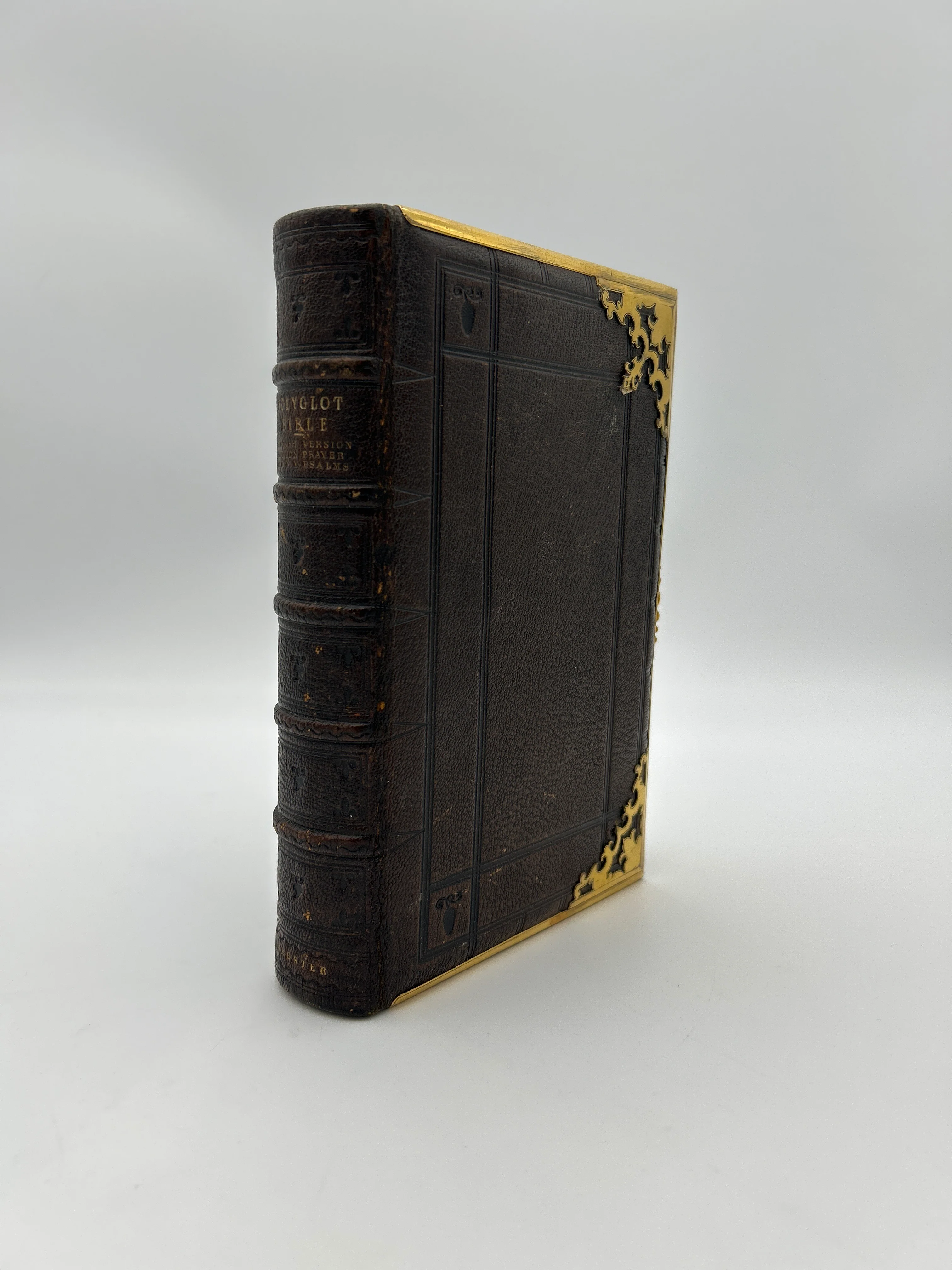 Bagster Polyglot Bible & Book of Common Prayer ca. 1870s