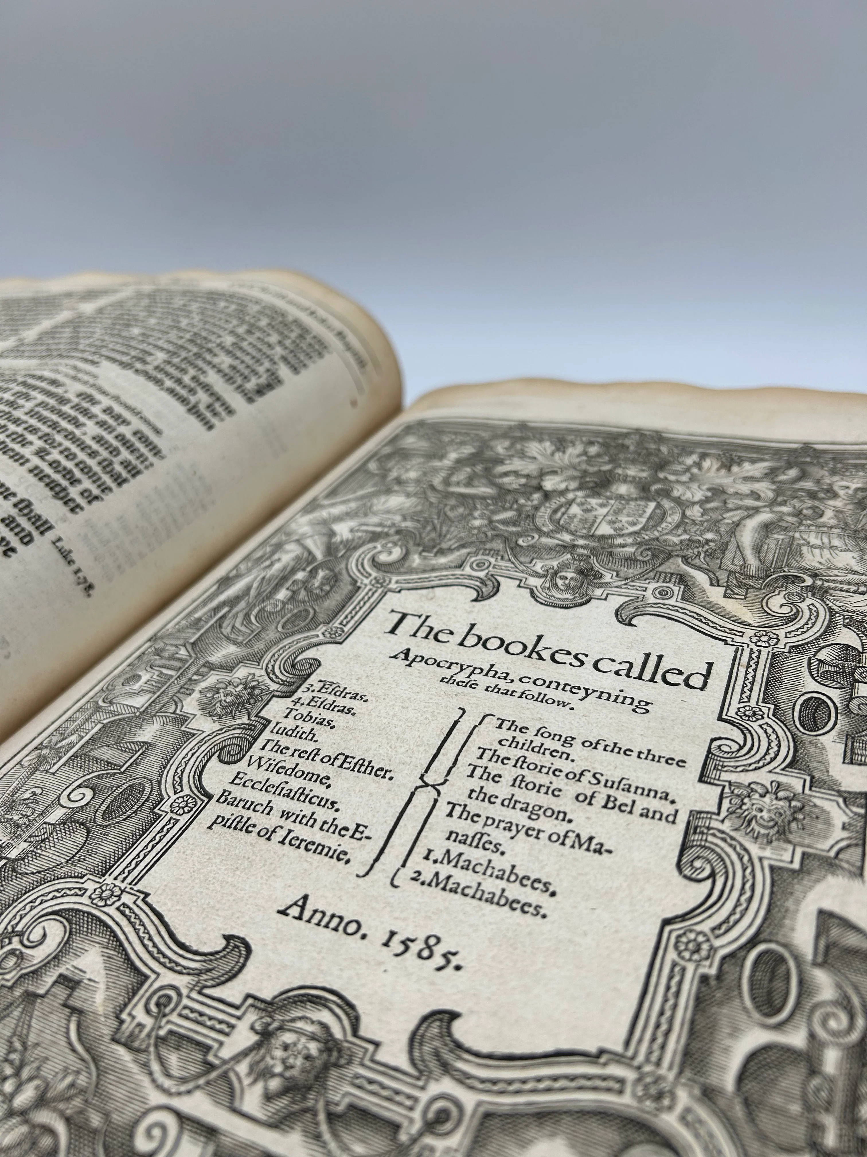 Bishops’ Bible 1585 - Image 7