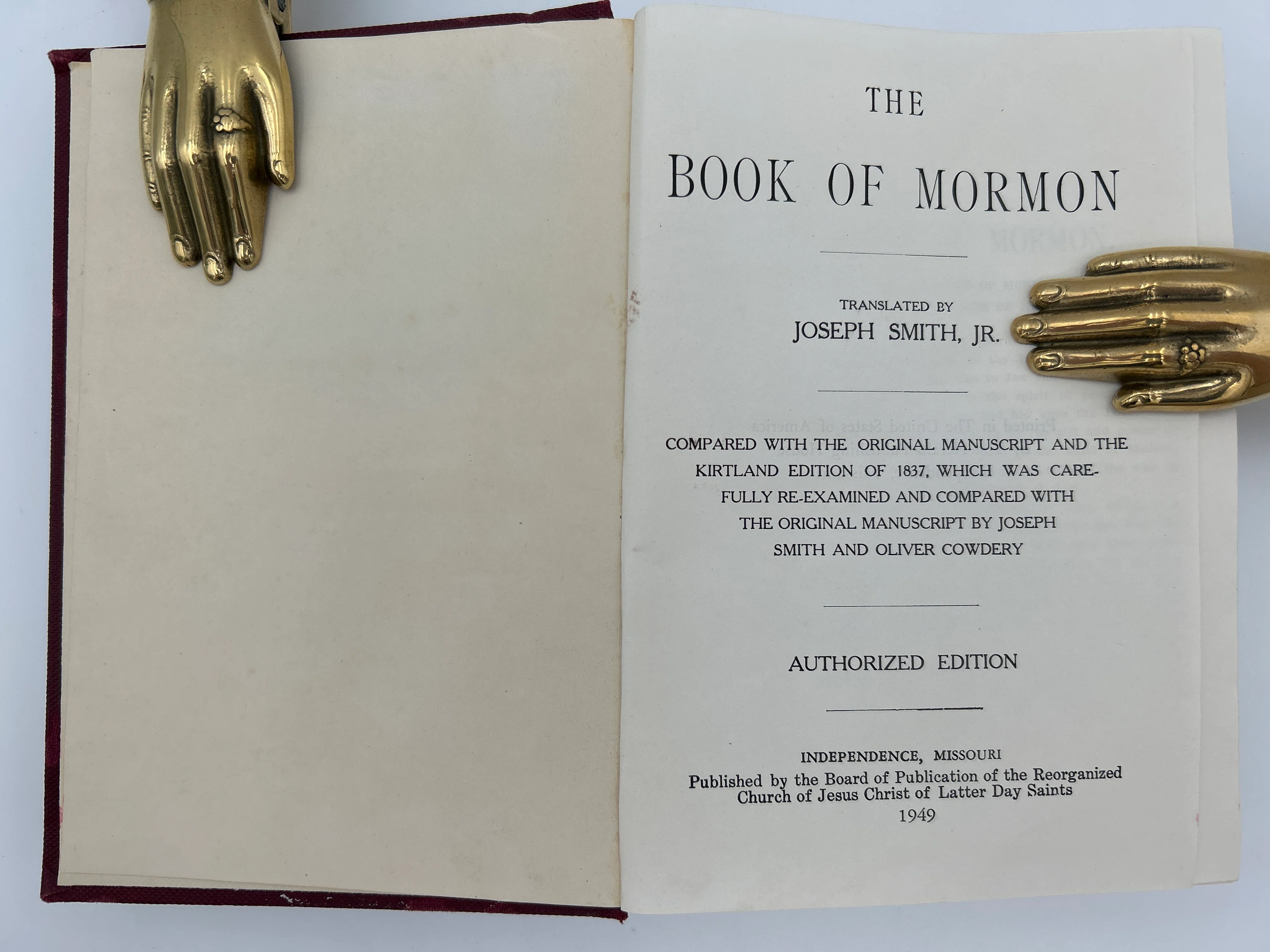 Book of Mormon ( RLDS 1949) - Image 4