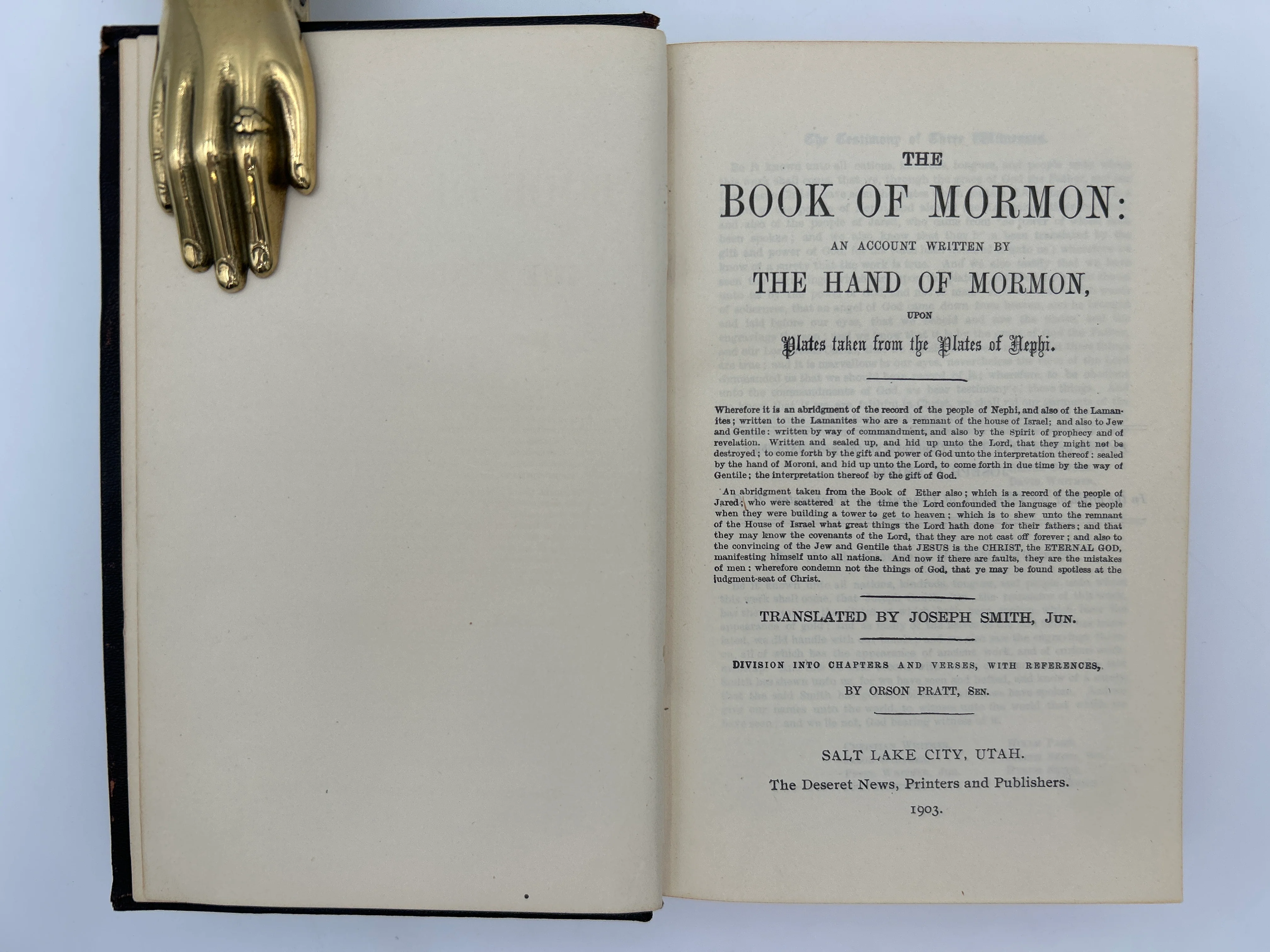 Book of Mormon (1903) - Image 4