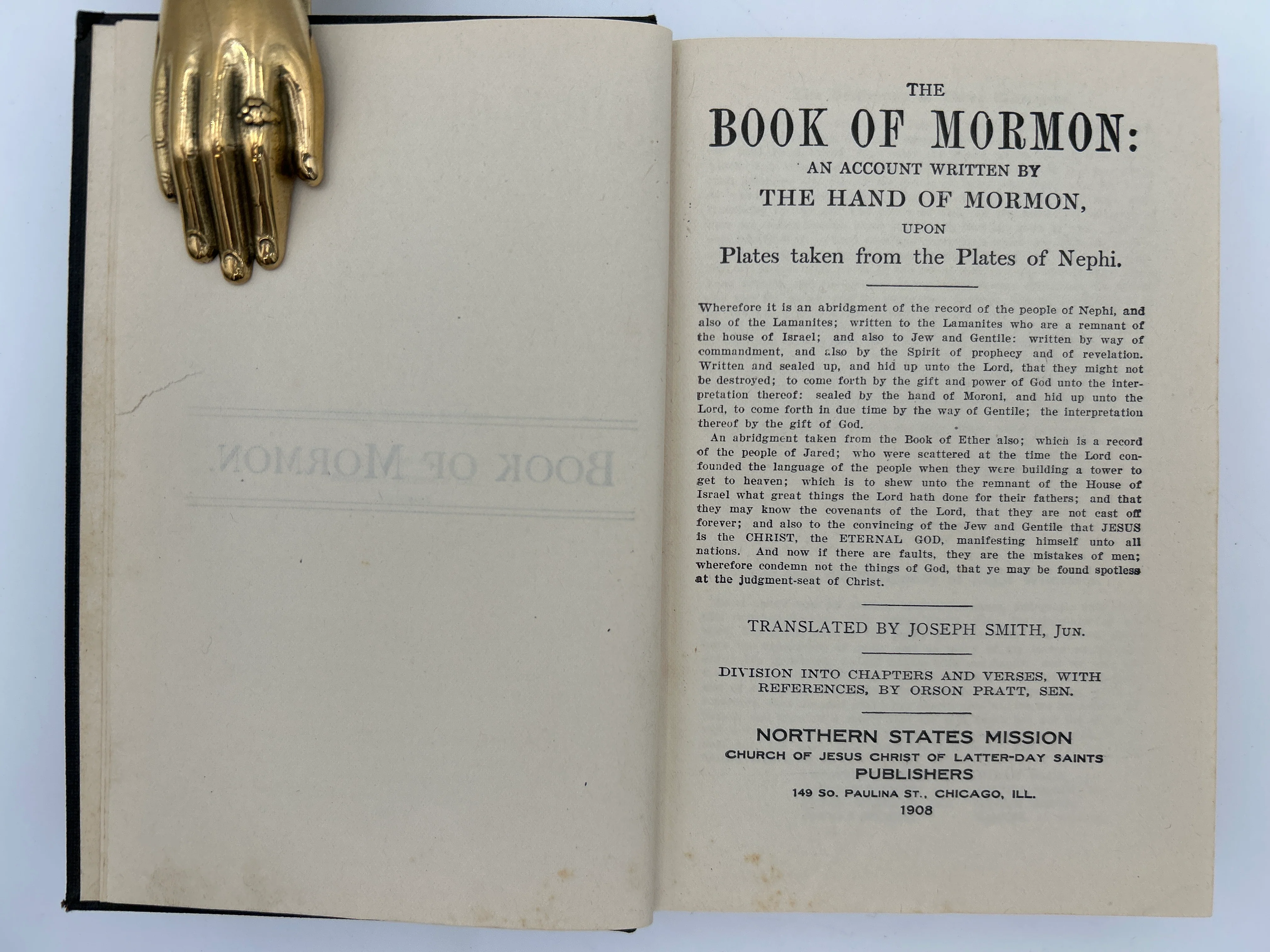 Book of Mormon (1908) - Image 3