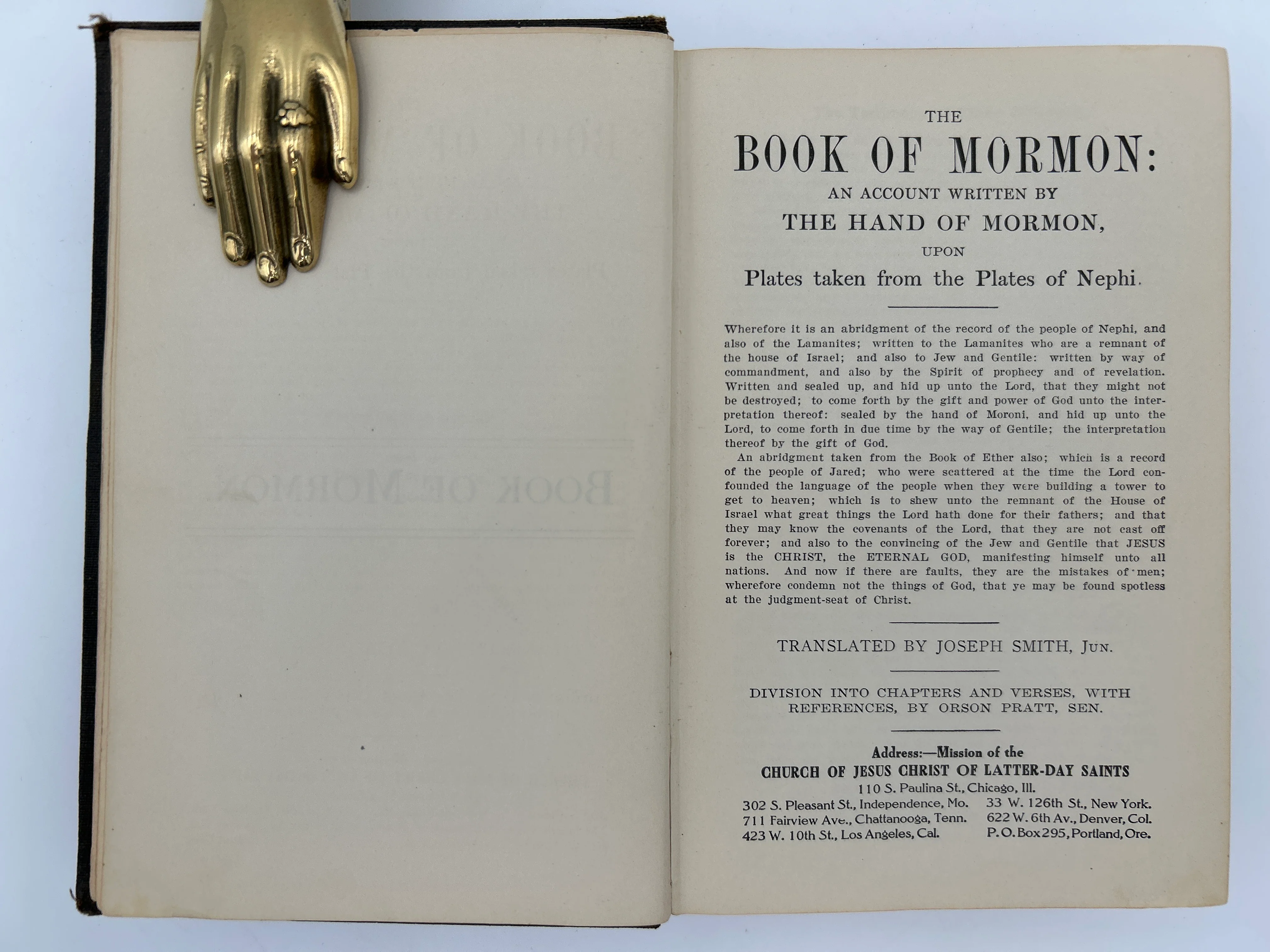 Book of Mormon (1908) - Image 3