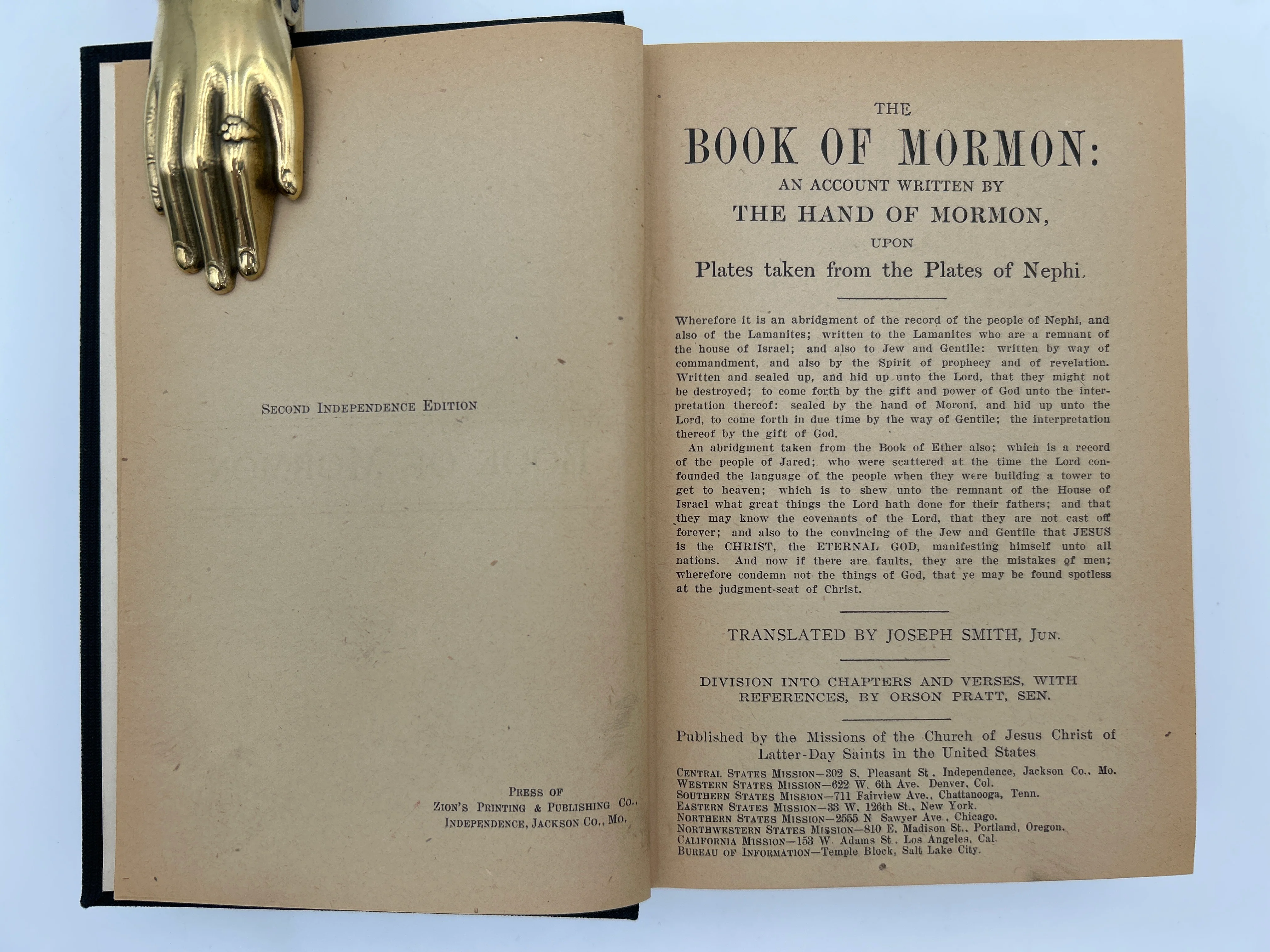 Book of Mormon (1913) - Image 4