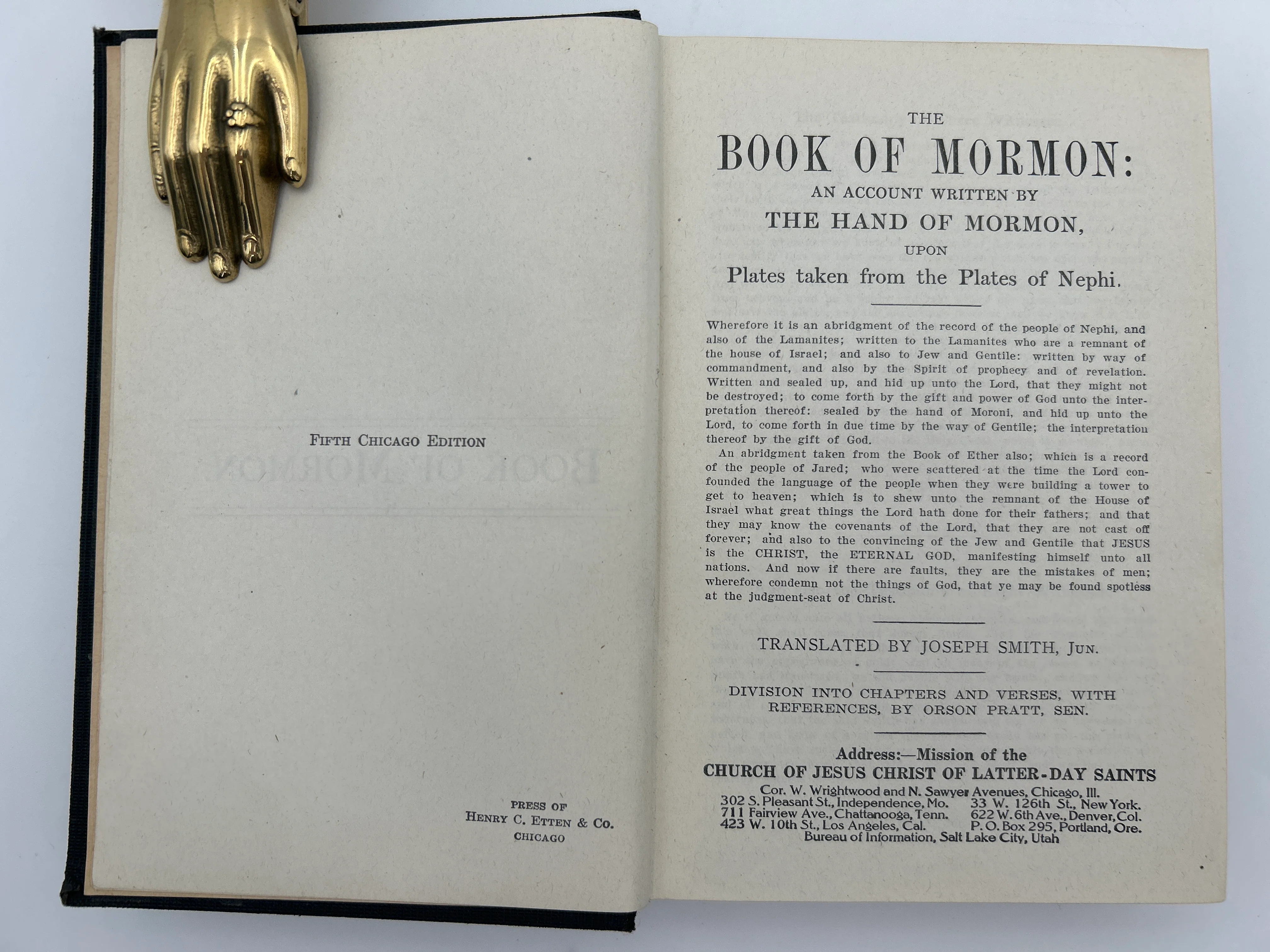 Book of Mormon (1912) - Image 3