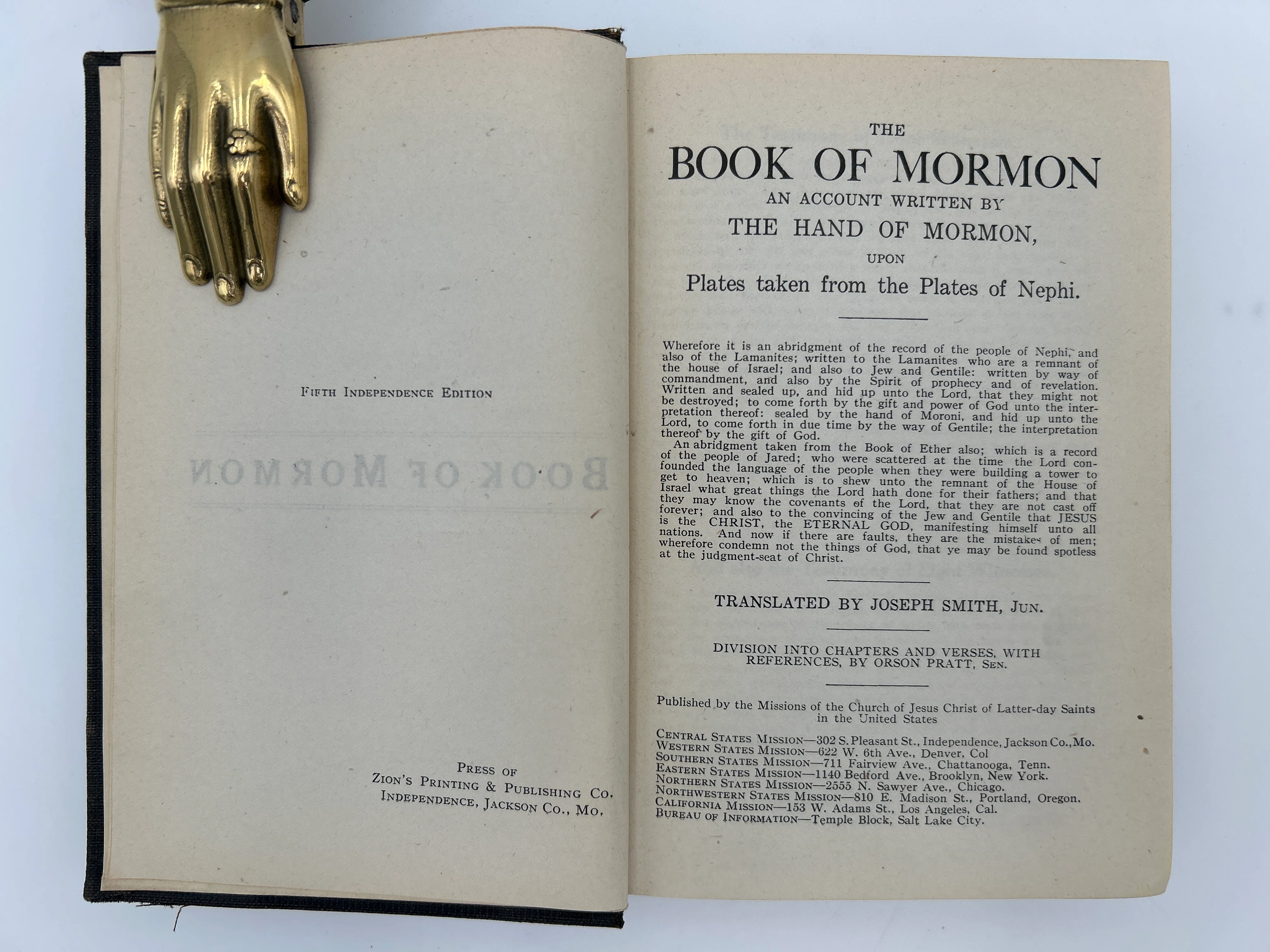 Book of Mormon (1913) - Image 3