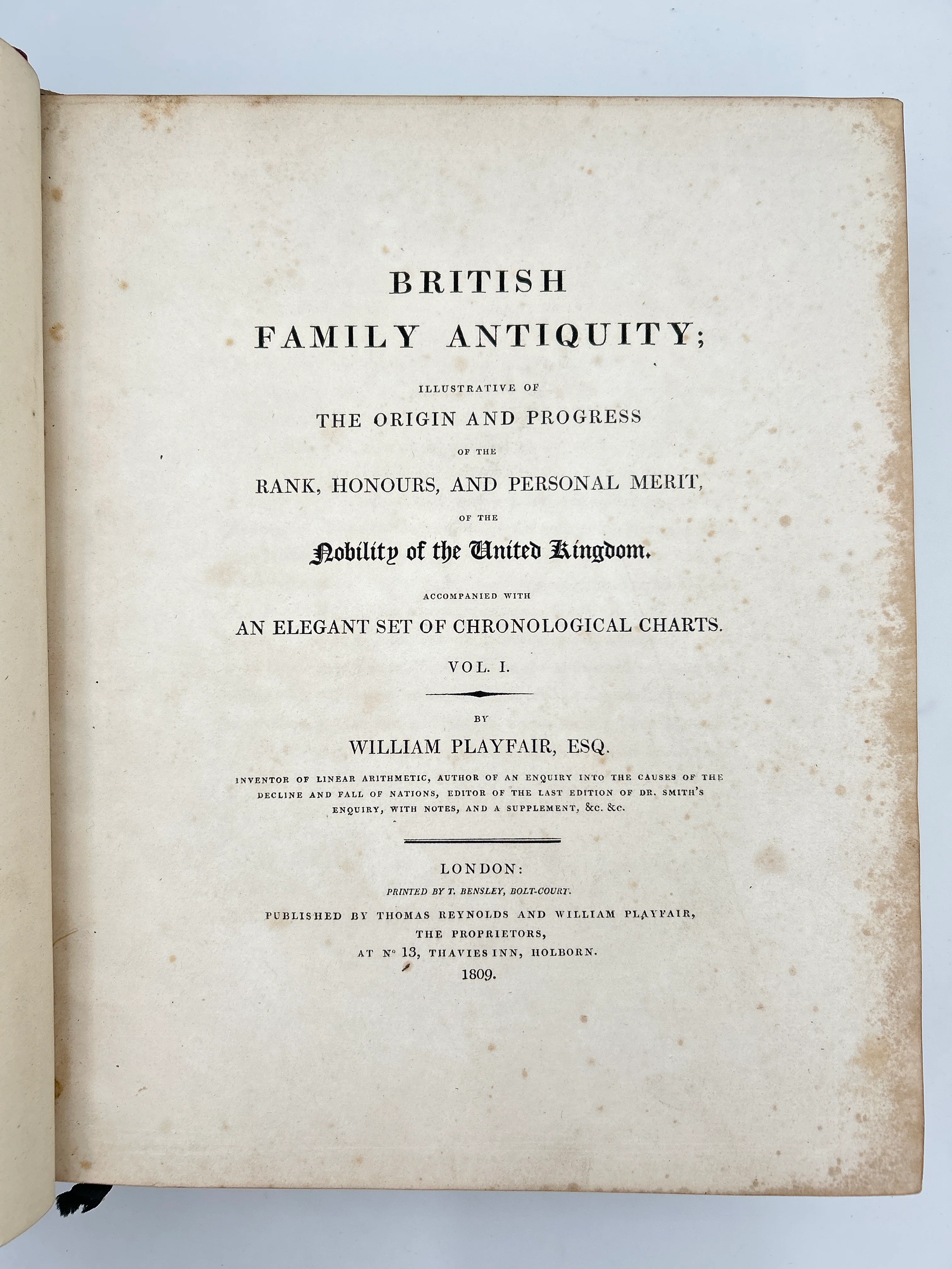 British Family Antiquity Eleven Volume Set - Image 4