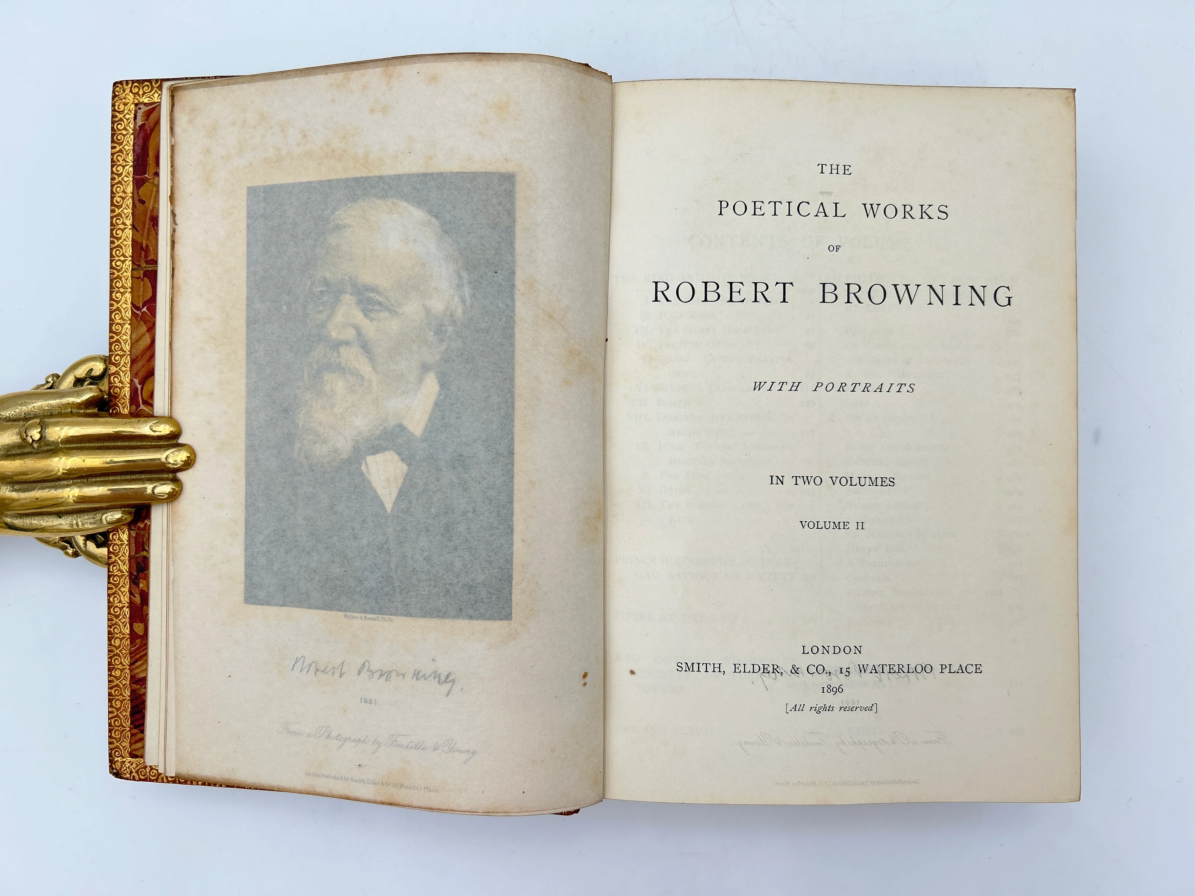 Browning's Poetical Work (2 vol.) - Image 9