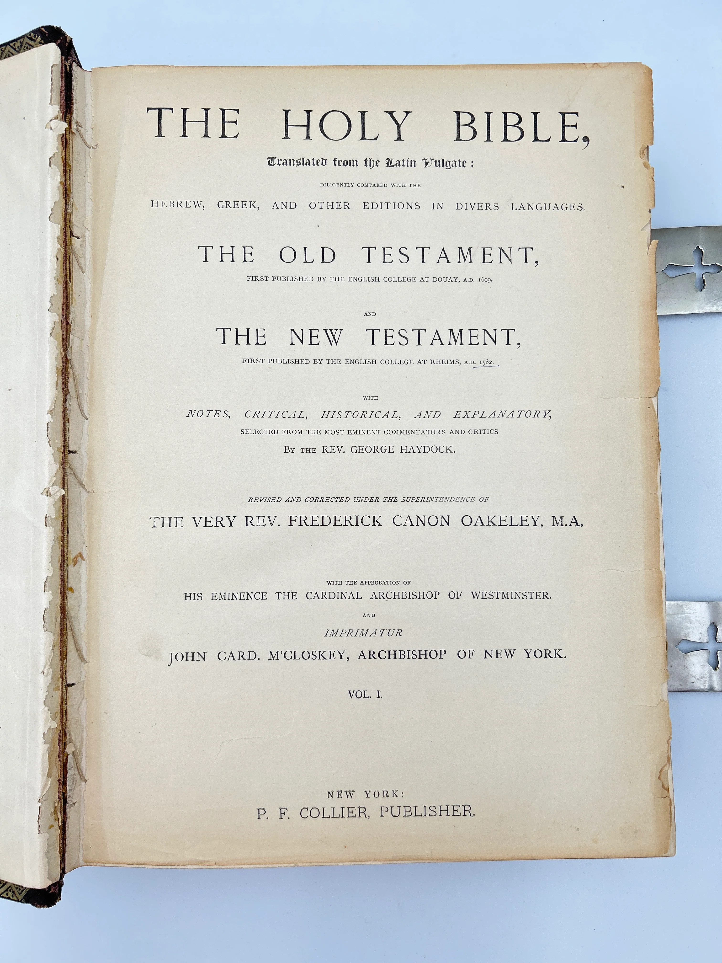 Catholic Family Bible 1884 - Image 4