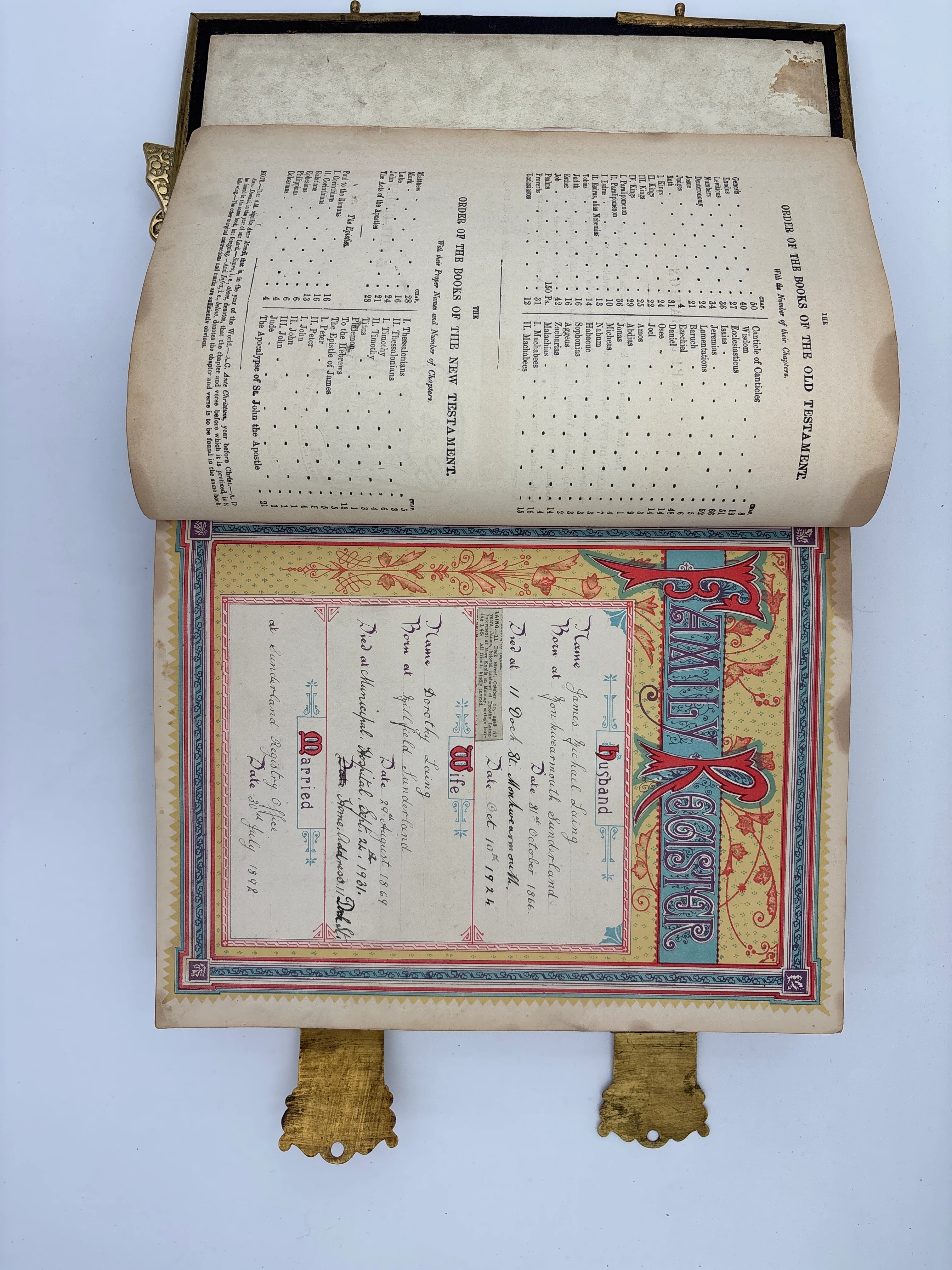 Catholic Holy Bible (1865) - Image 4