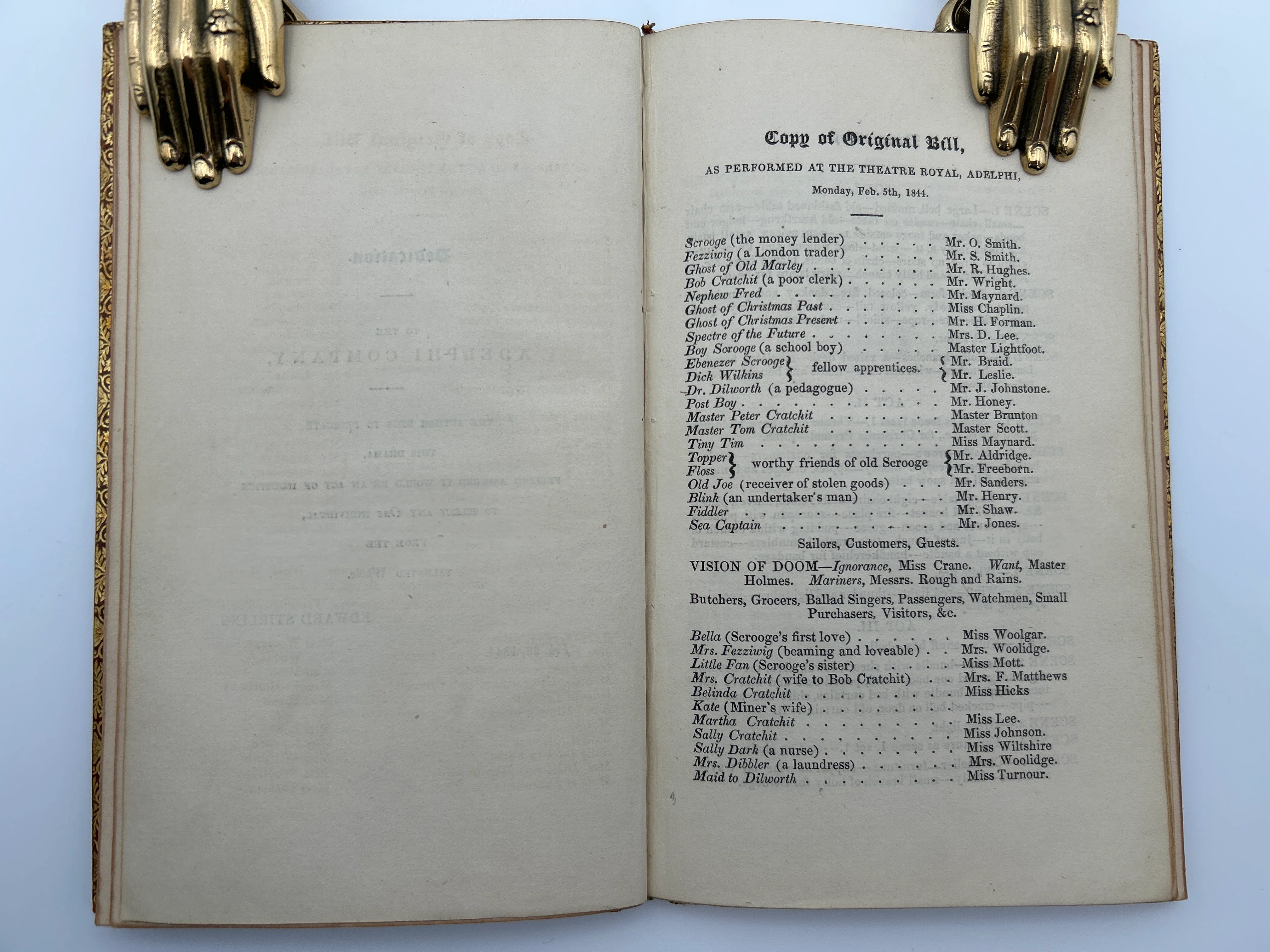 Christmas Carol - Playbill - Image 4