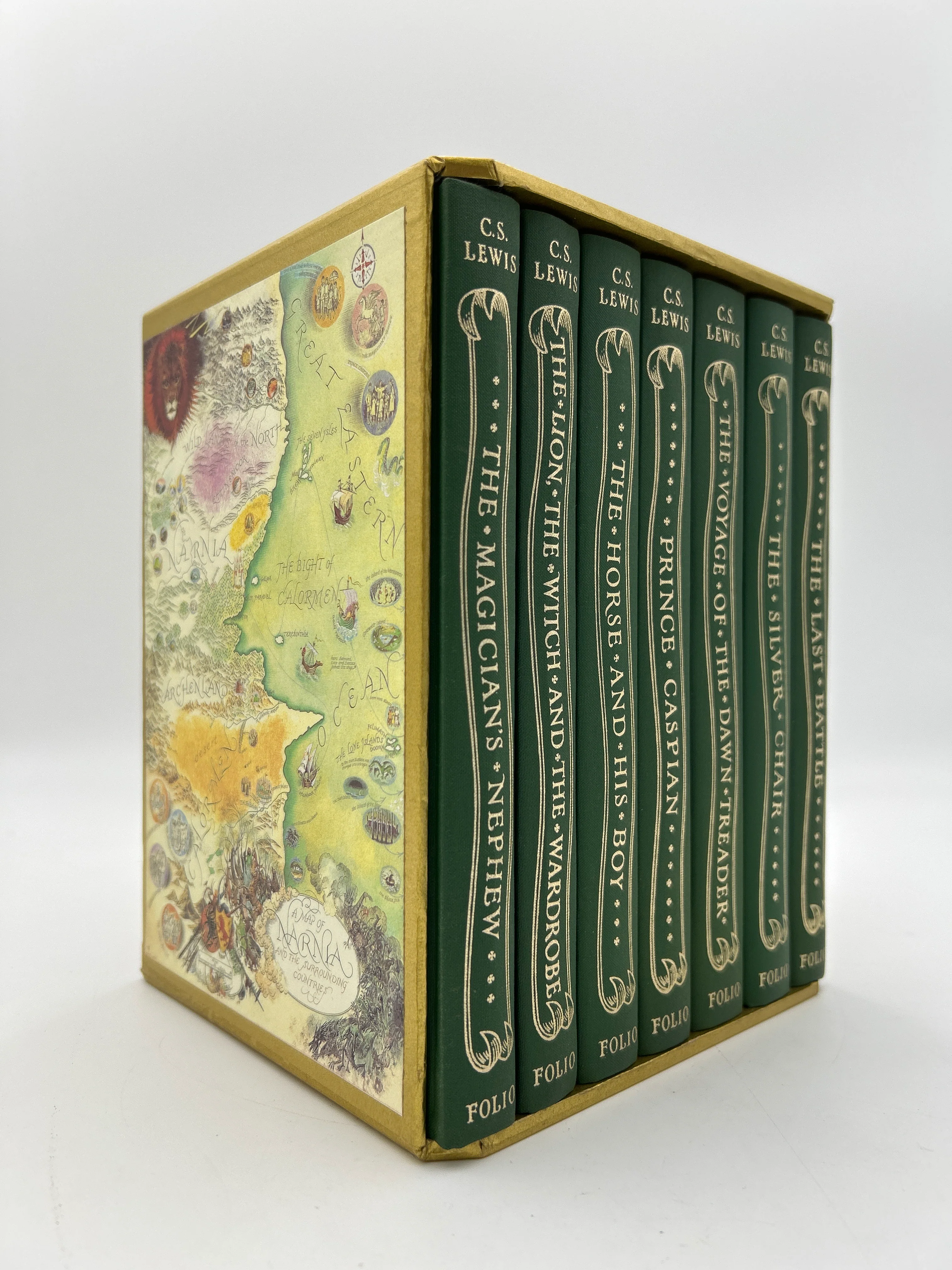Chronicles of Narnia in 7 vols.