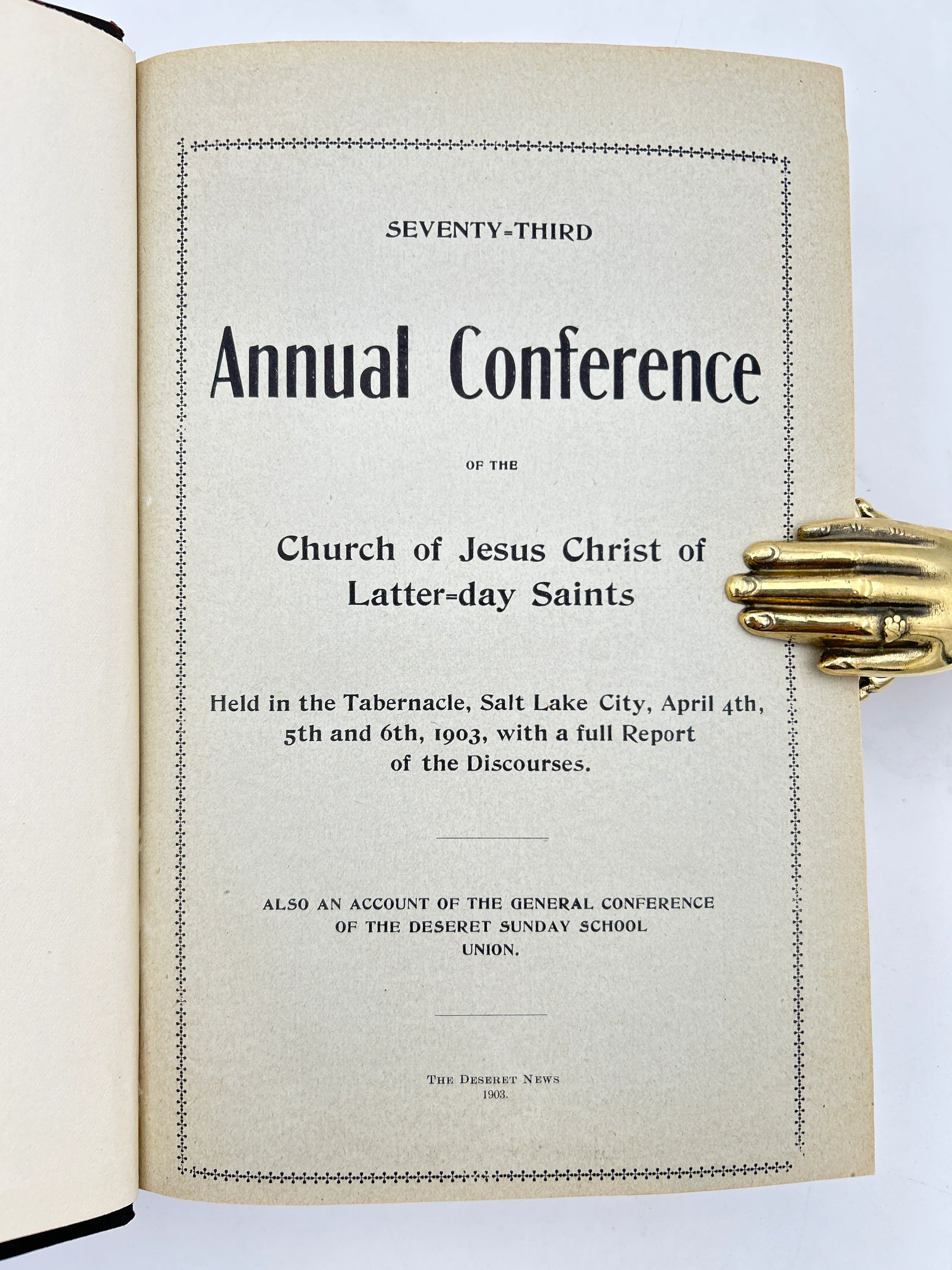 Church General Conference April 1903-1907 - Image 2