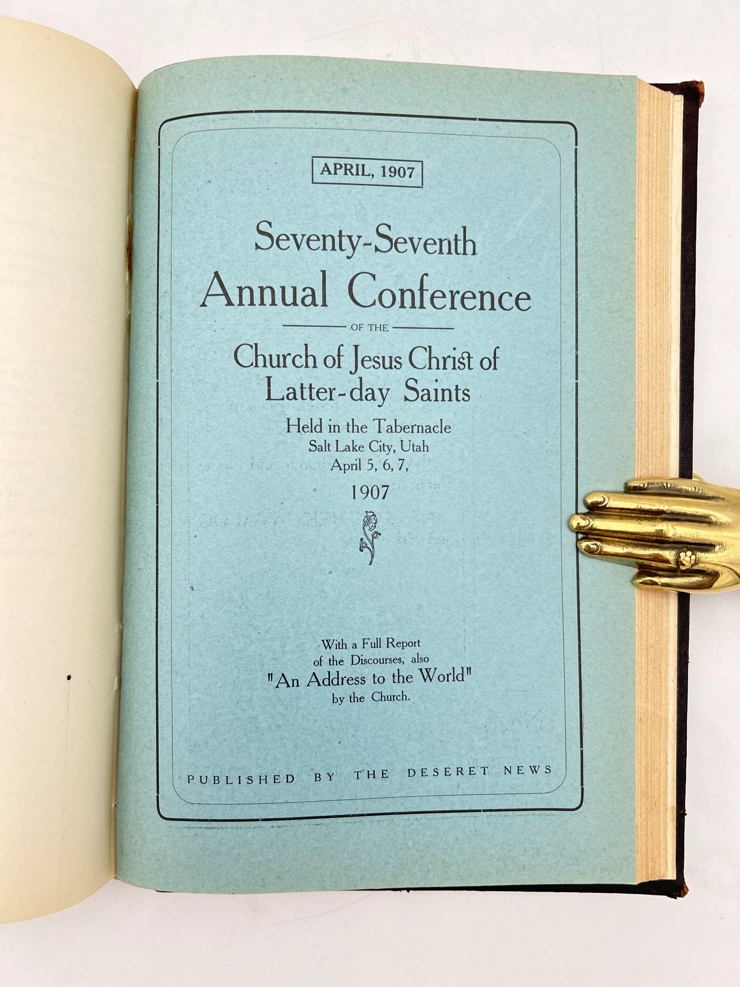 Church General Conference April 1903-1907 - Image 5