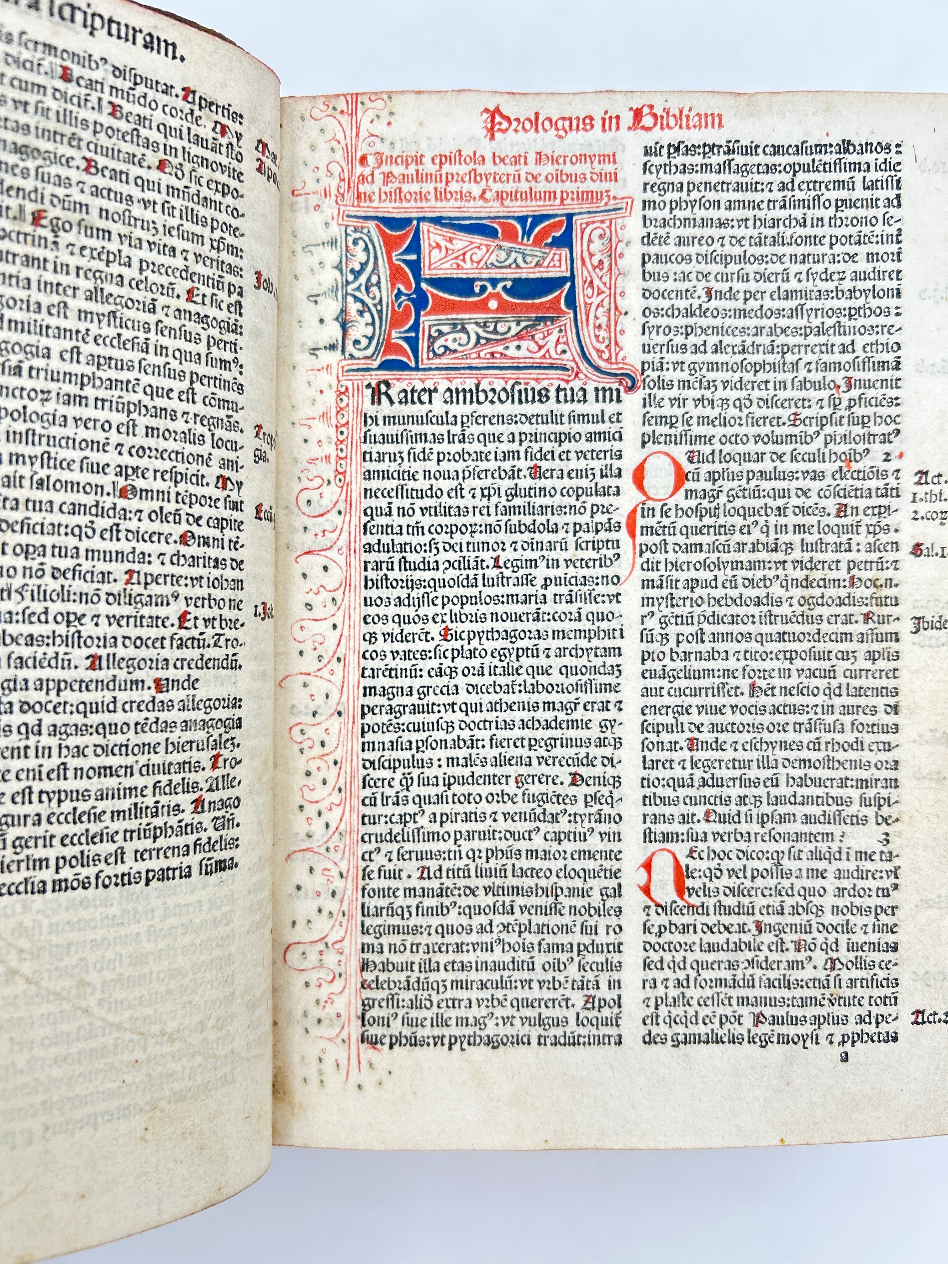 Latin Vulgate Bible 1492 - Image 4