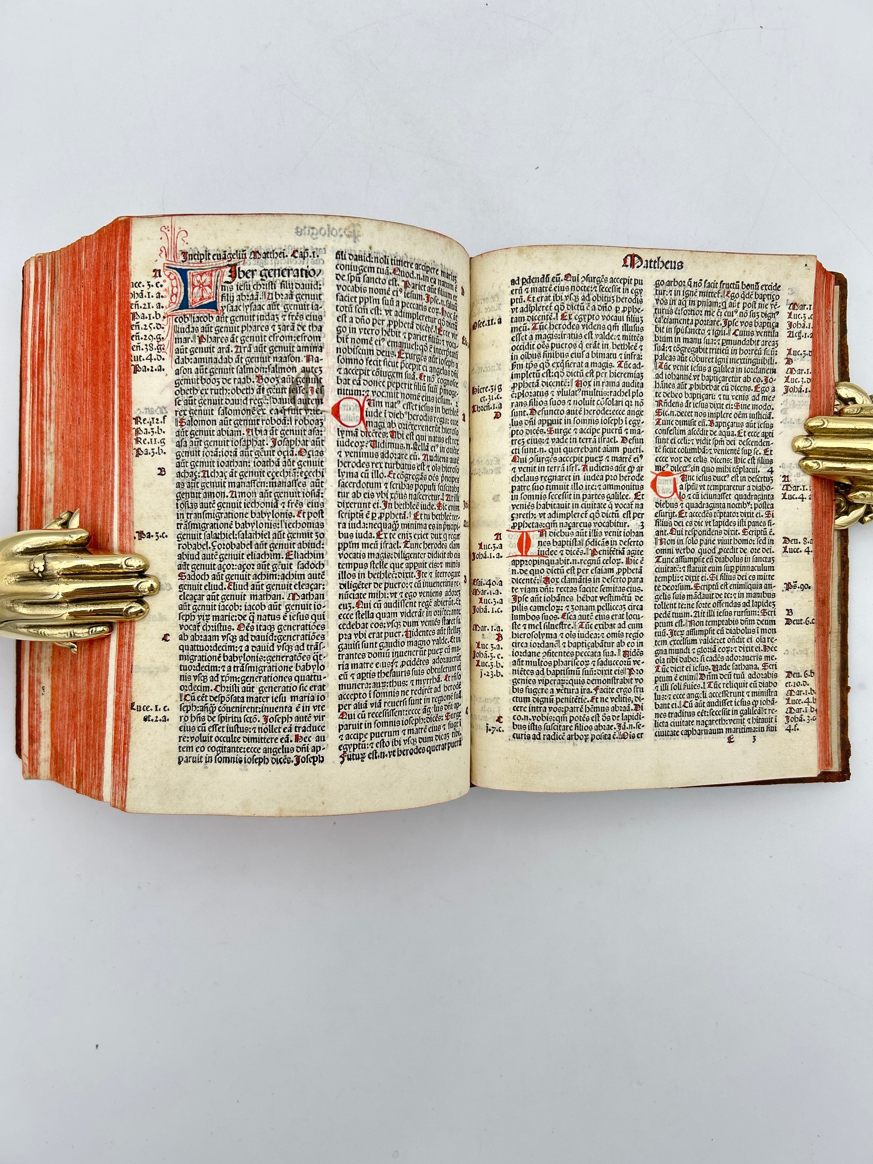 Latin Vulgate Bible 1492 - Image 8
