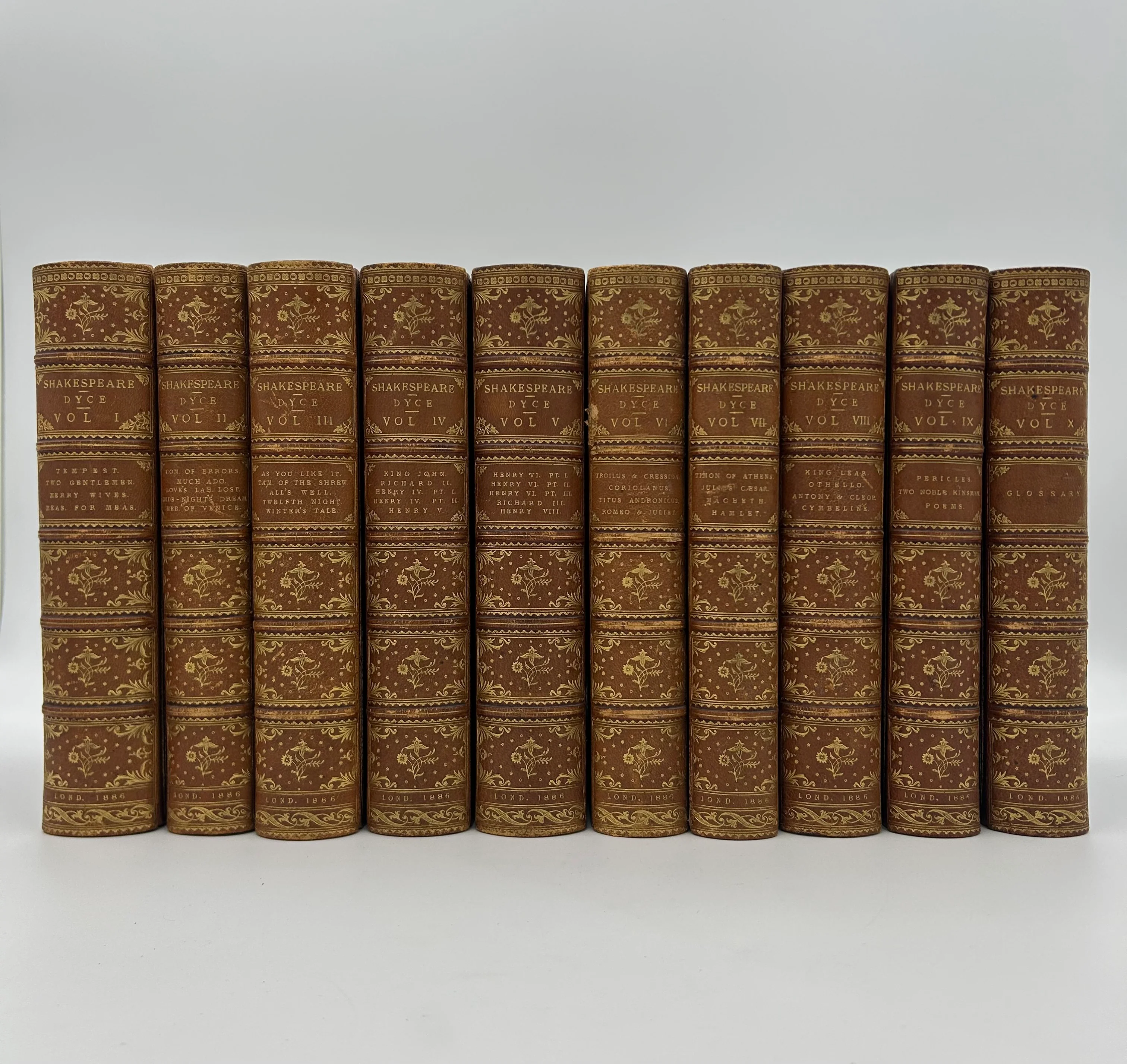 Complete Shakespeare Works in Ten Volumes