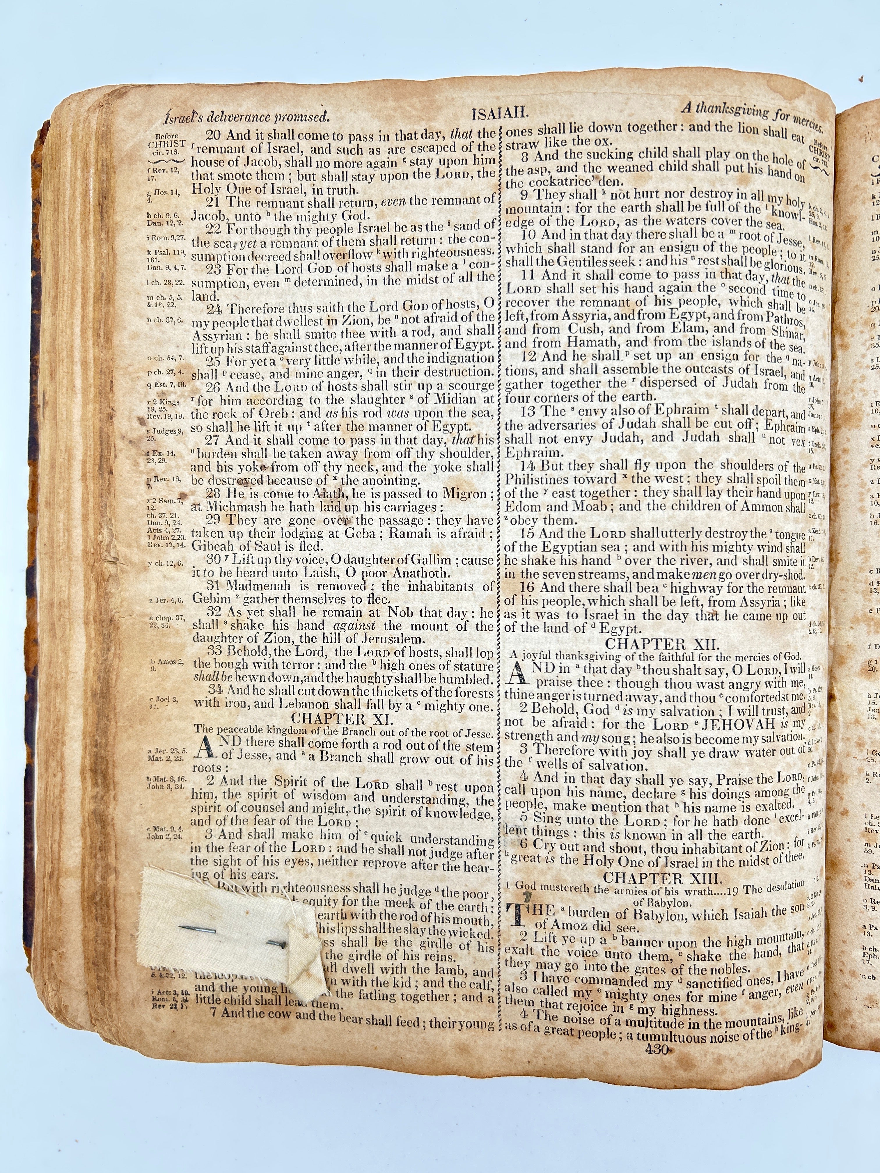Copperstown Bible 1828 - Image 10
