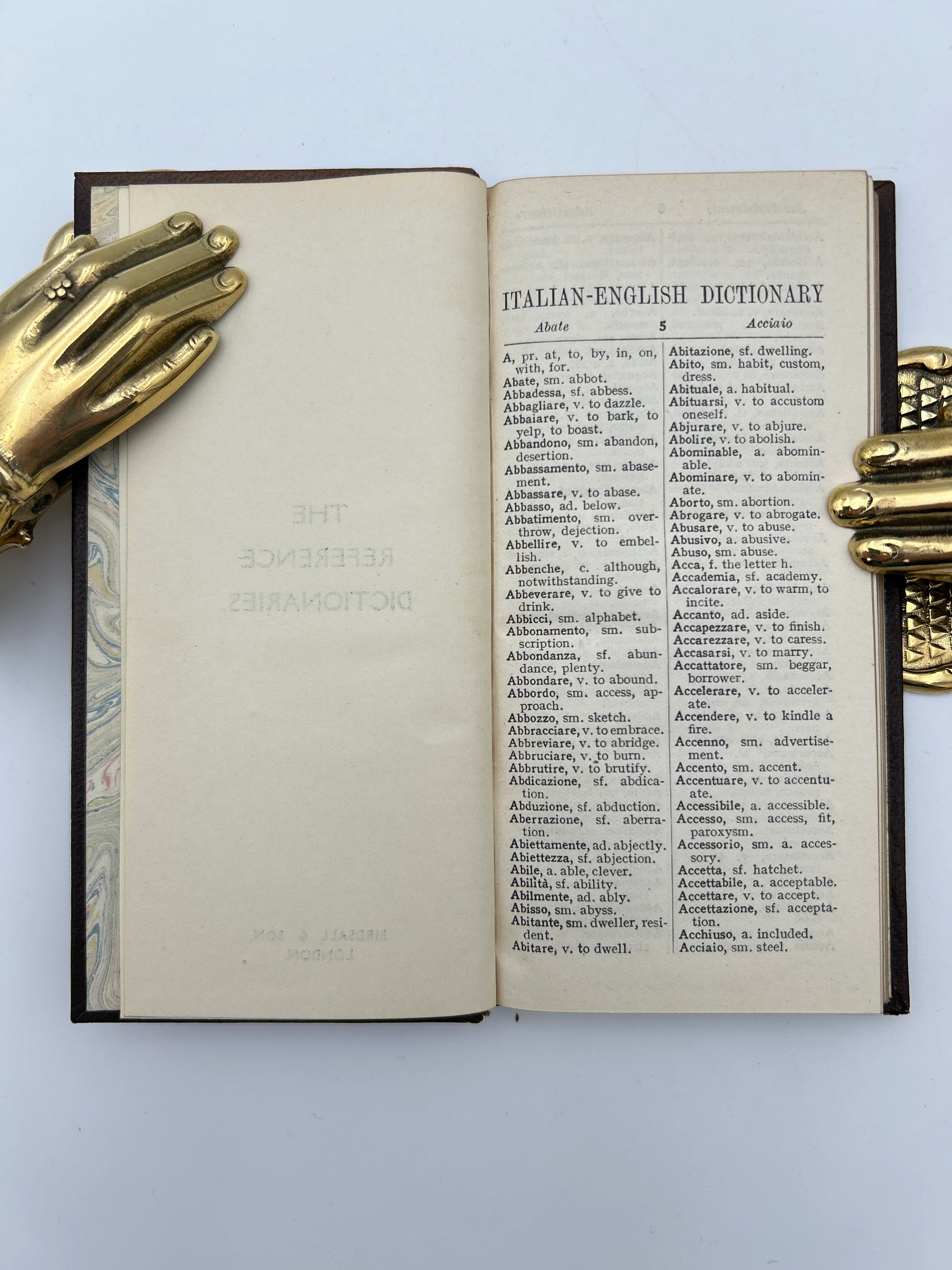 Dictionary library, English, Spanish, Italian, Latin, French - Image 5