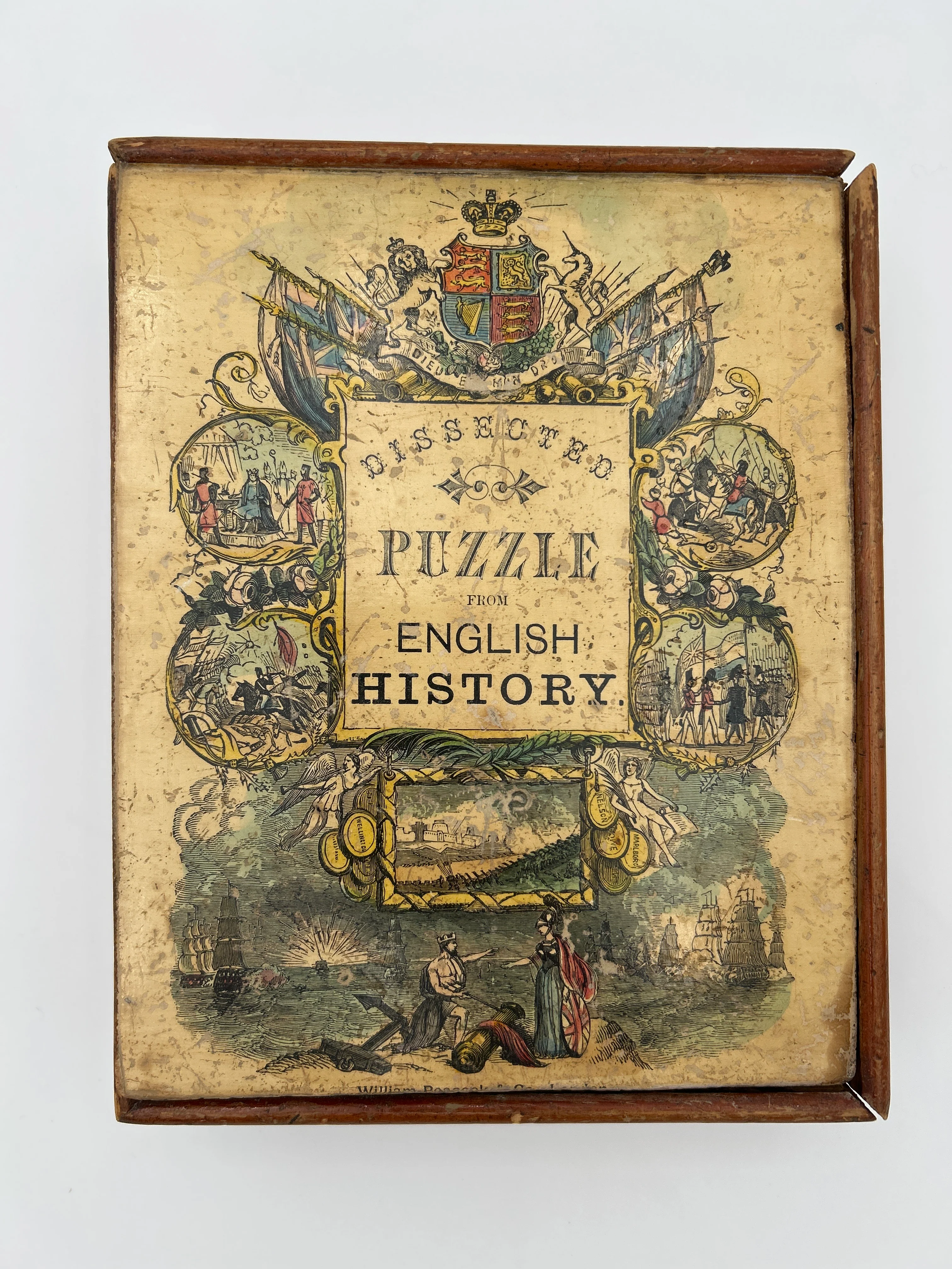 Dissected Puzzle from English History