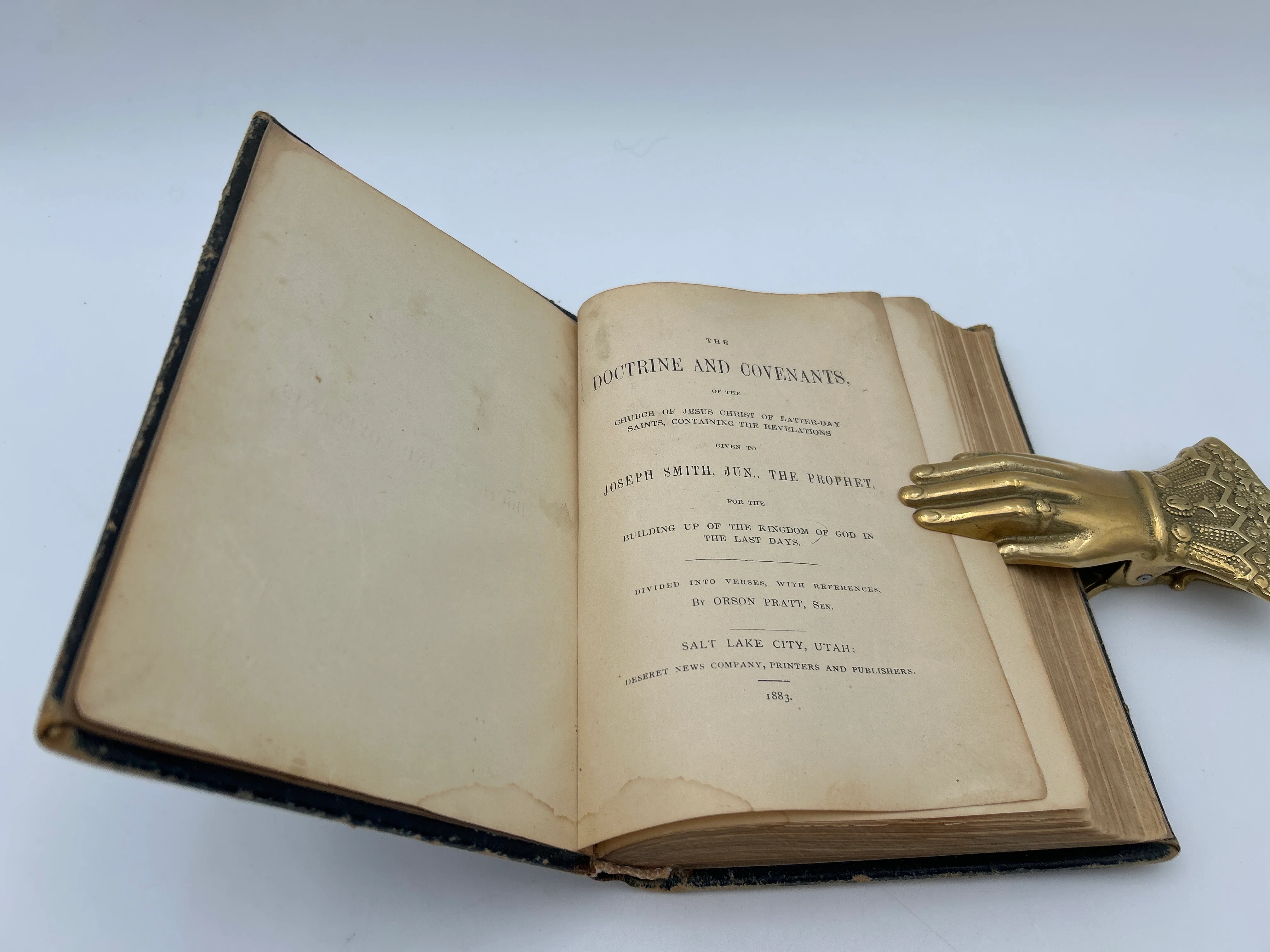 Doctrine and Covenants (1883) - Image 3