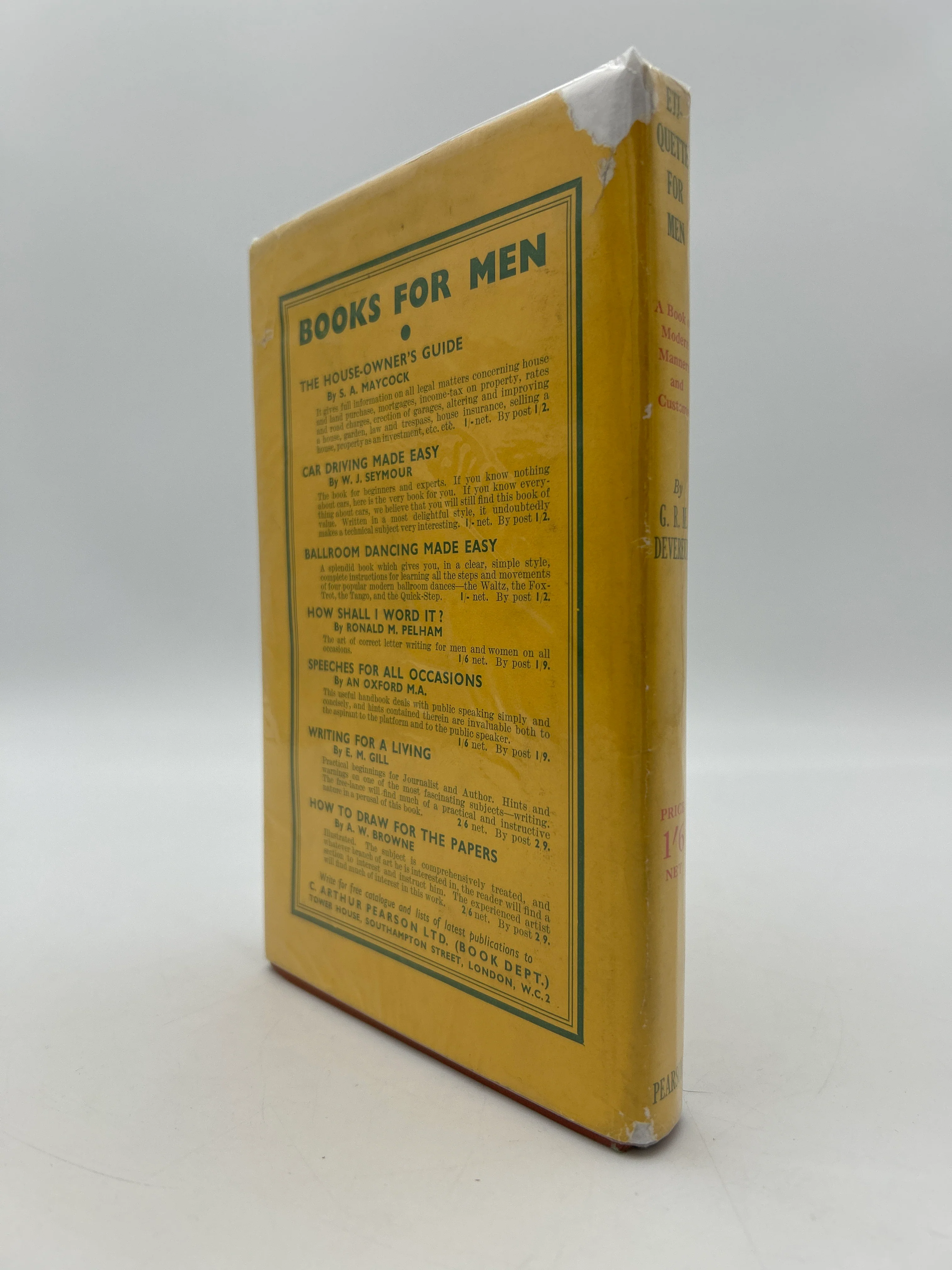 Etiquette For Men - Image 2