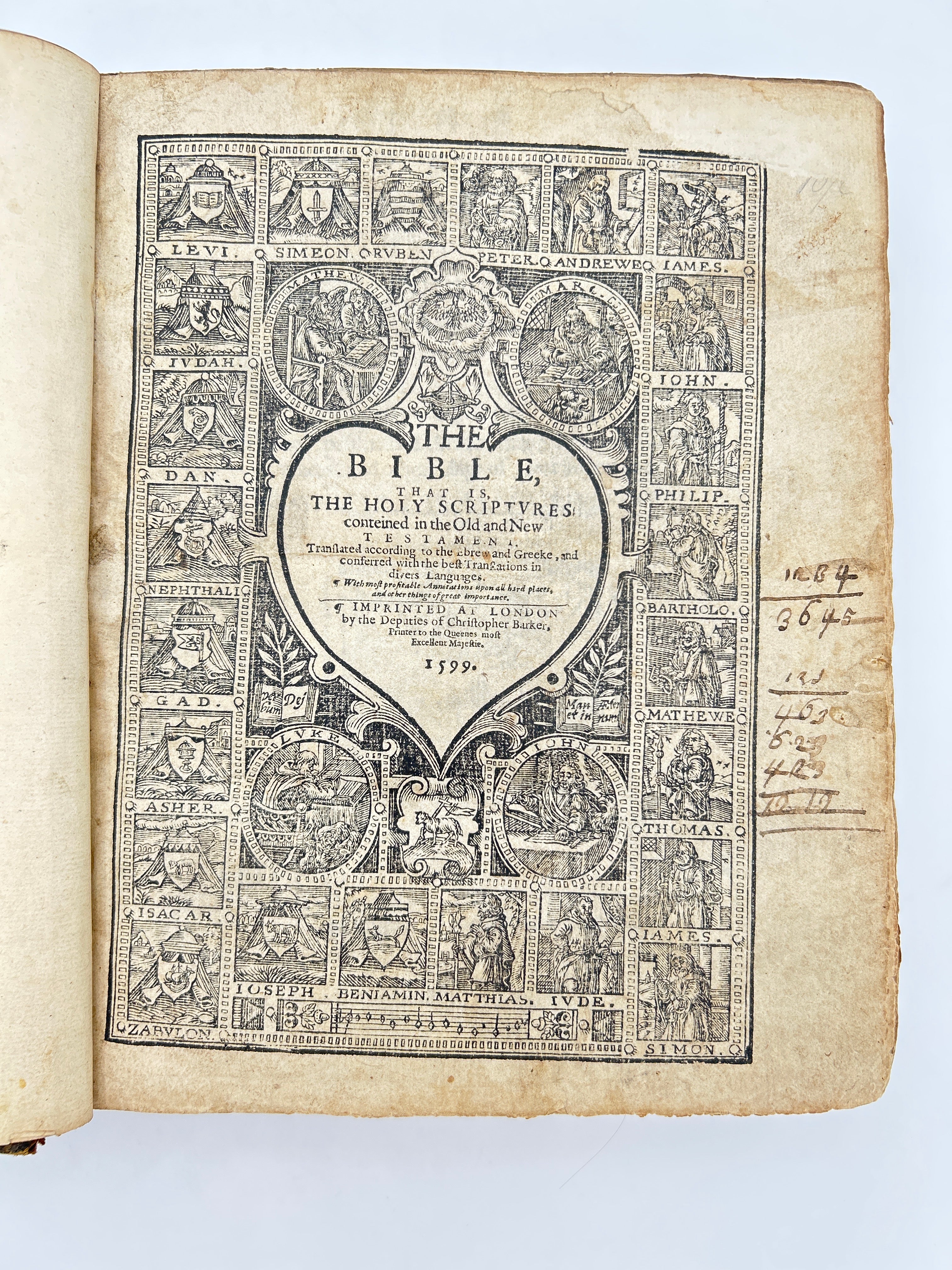 Geneva Bible 1599 - Image 2