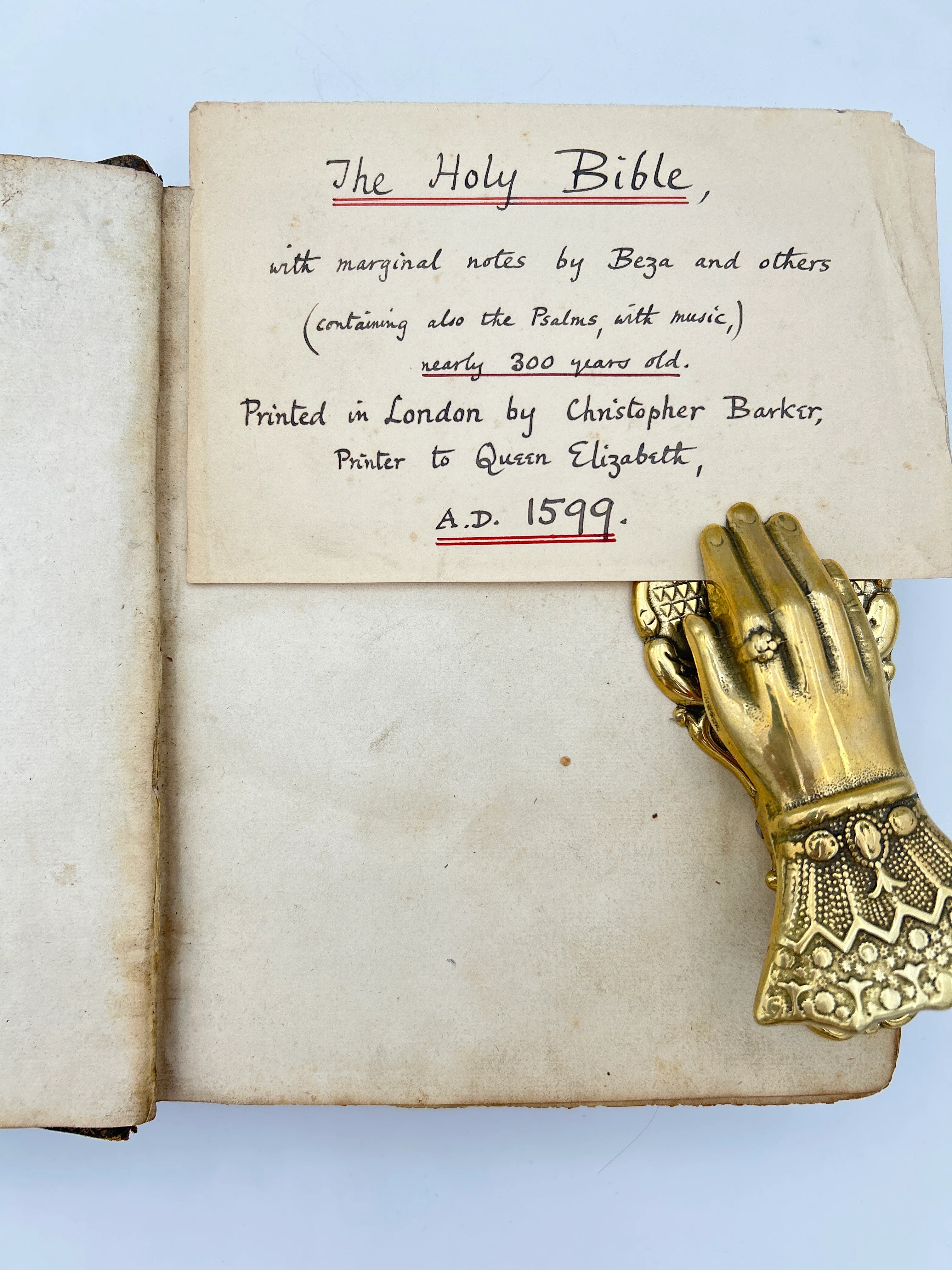 Geneva Bible 1599 - Image 9