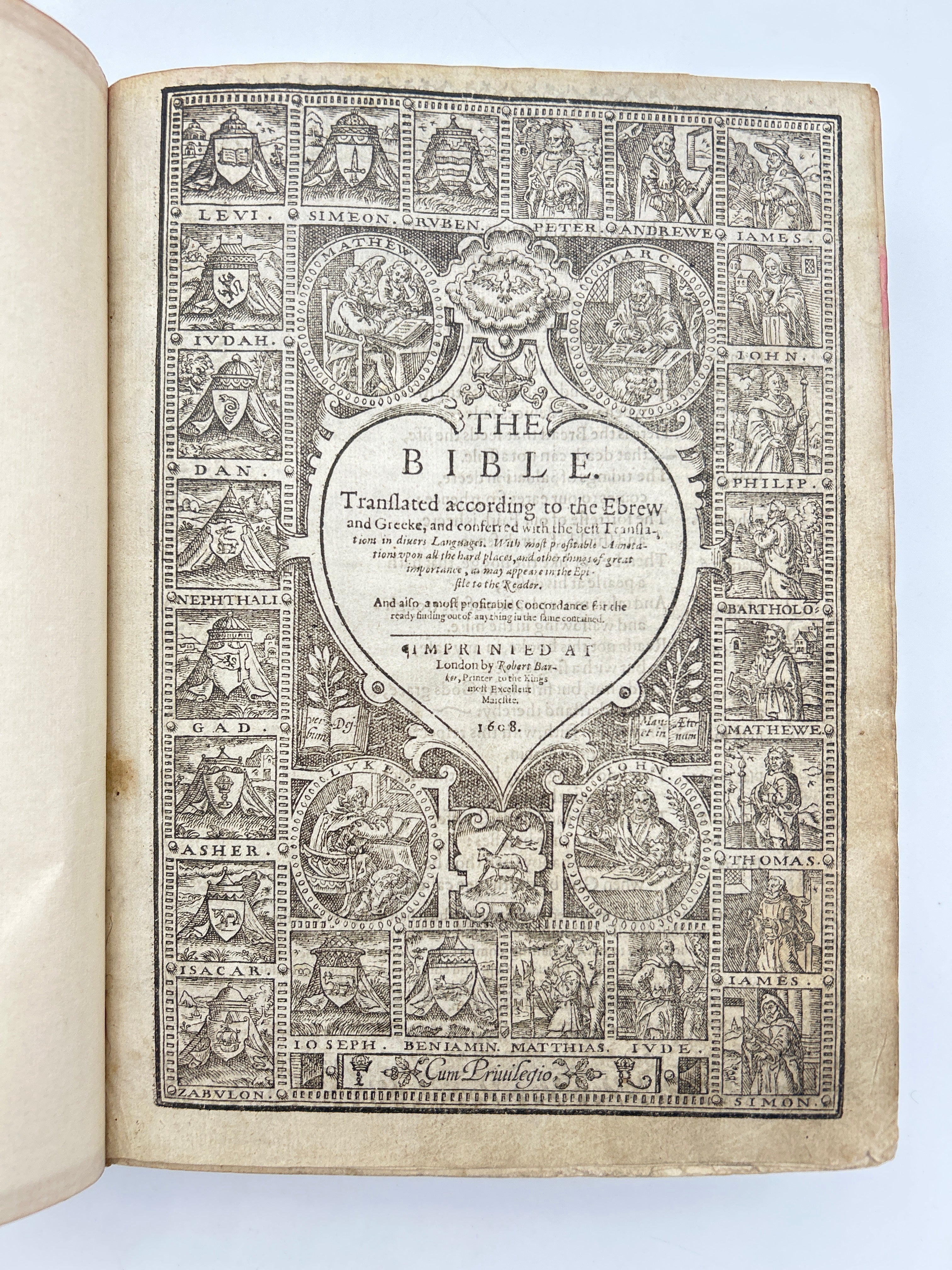 Geneva Bible Quarto 1599 - Image 2