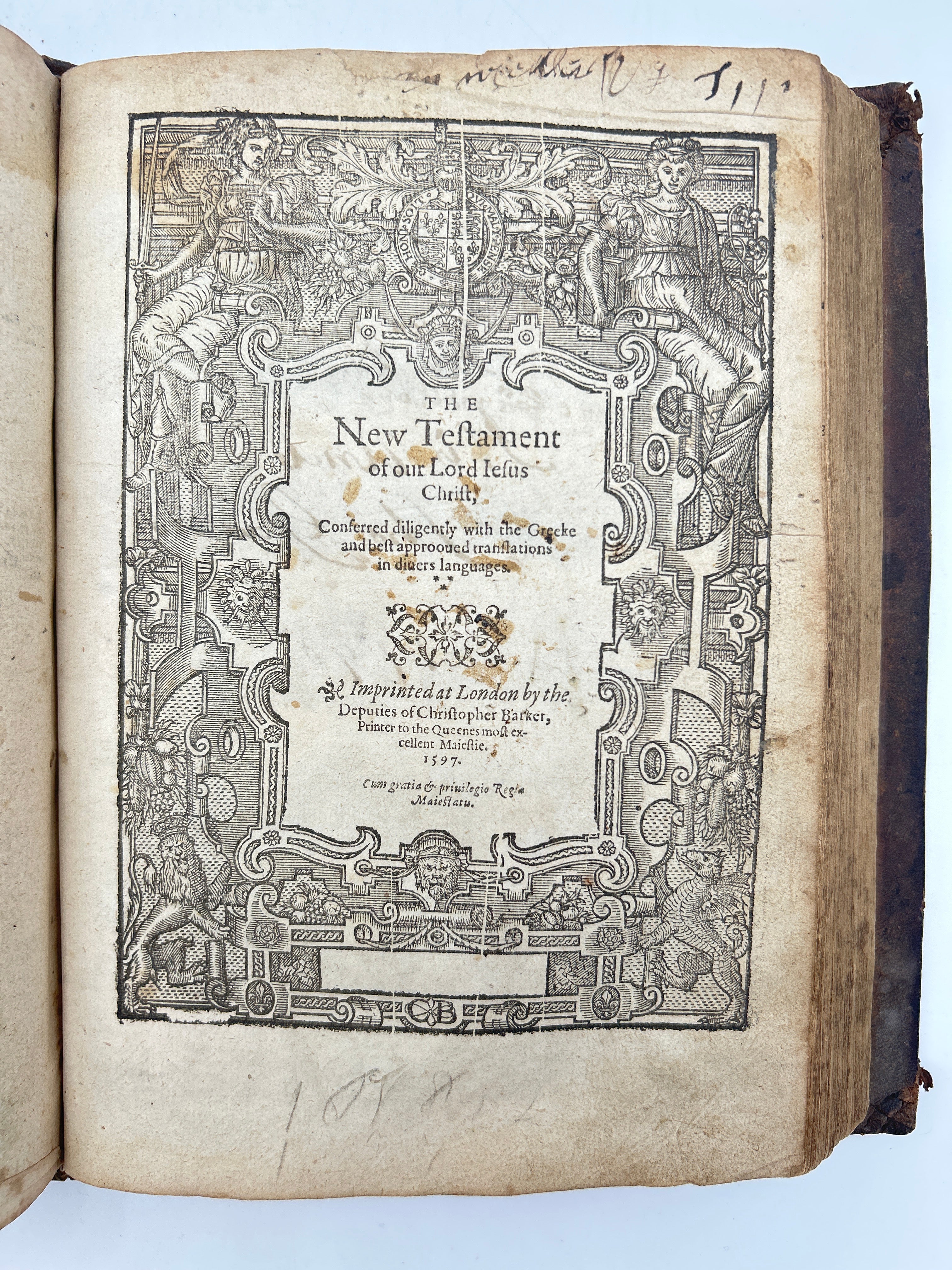 Geneva Bible 1598 - Image 4