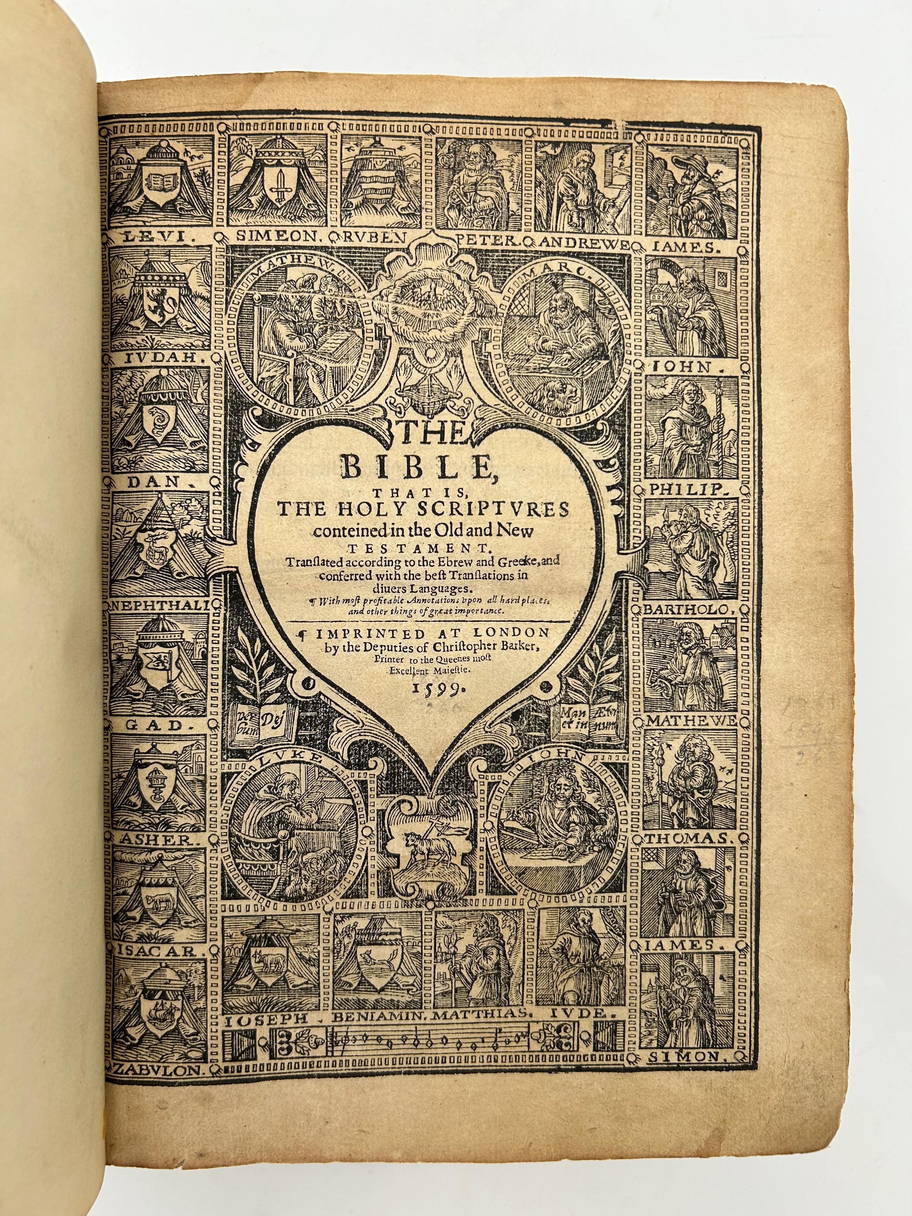 Geneva Bible 1599 - Image 5